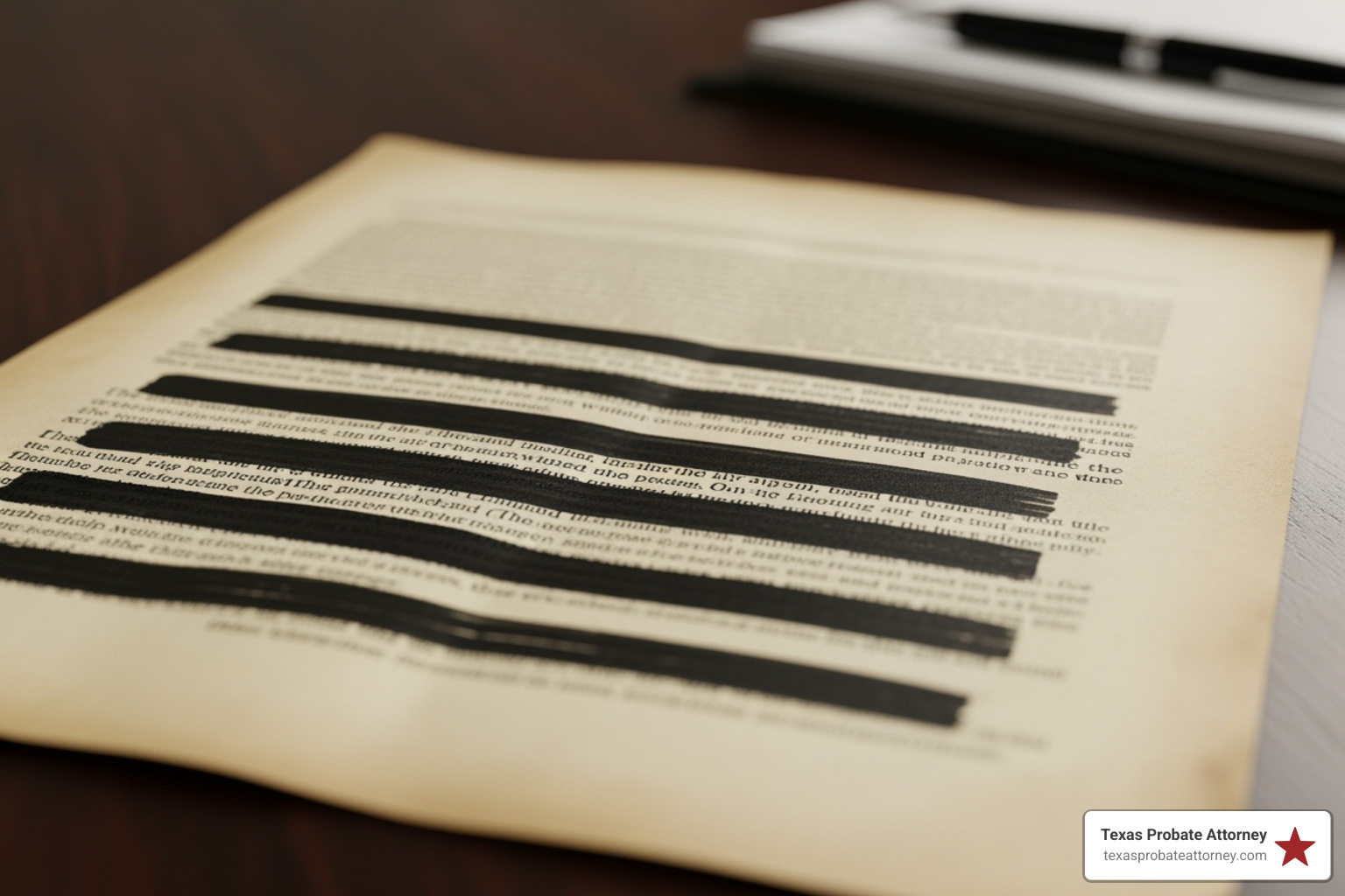 redacted legal citation document - citation application for independent administration texas
