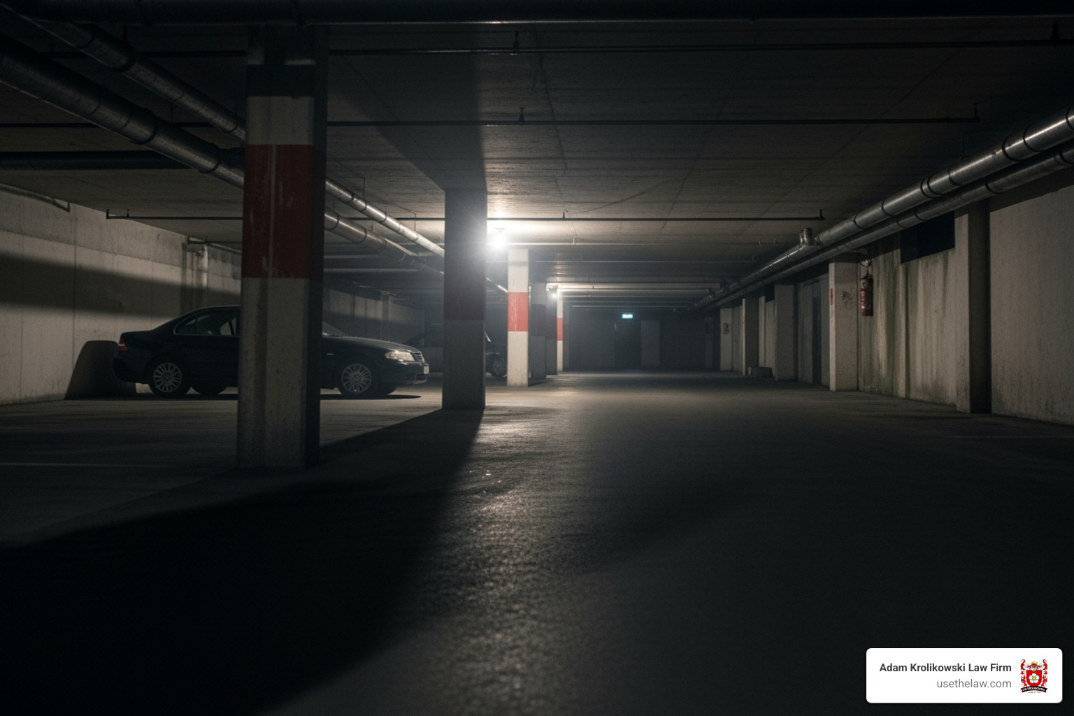 Poorly lit parking lot or stairwell - negligent security cases Poorly lit parking lot or stairwell - negligent security cases