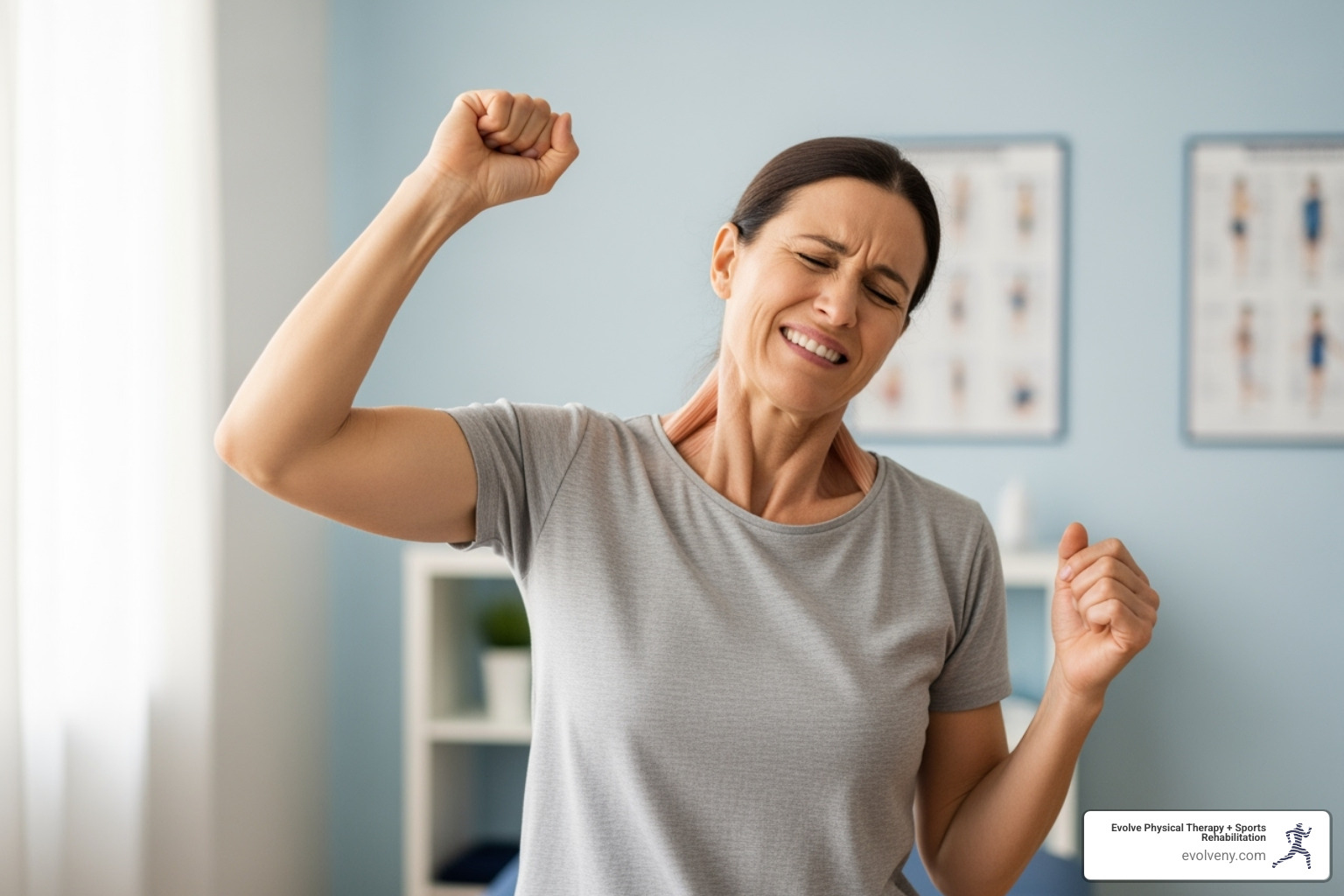 shoulder stiffness - how does mobilization with movement improve shoulder flexion