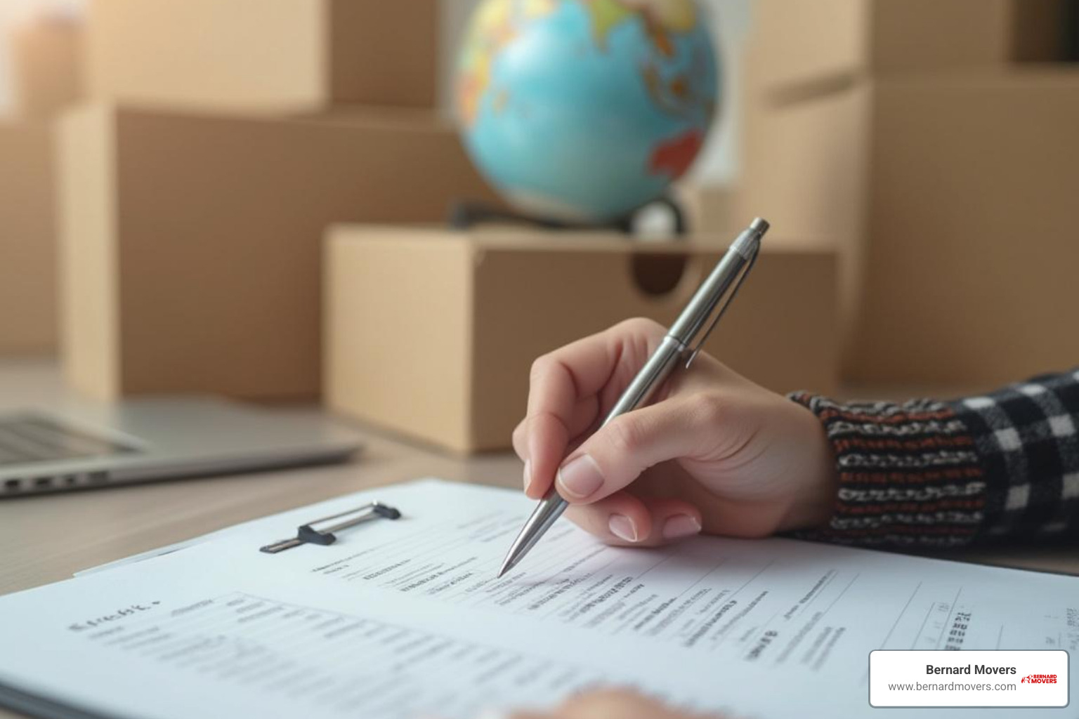 Checklist for international move - International moving services 