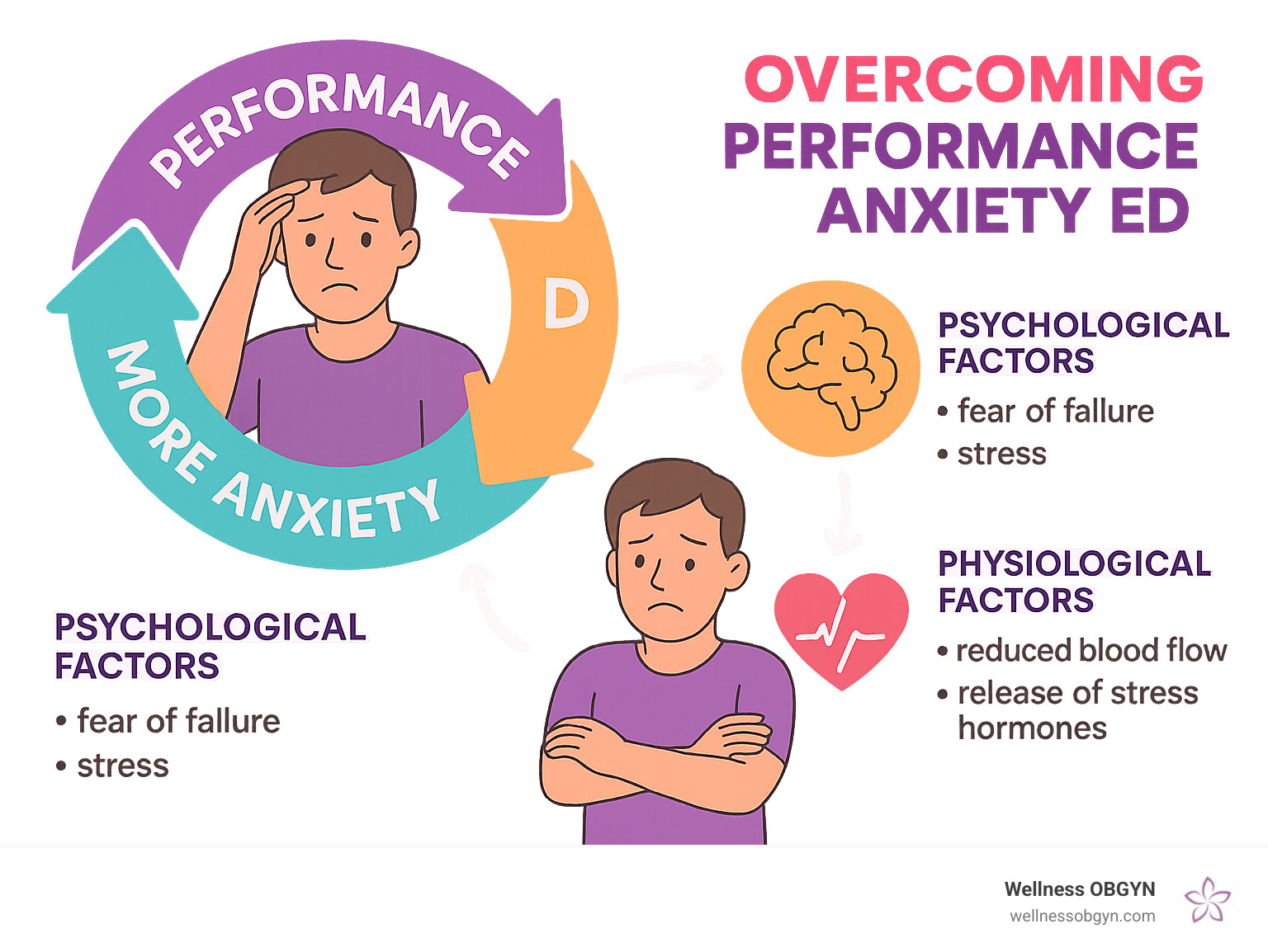 Overcoming performance anxiety ed: 4 Steps to Confidence