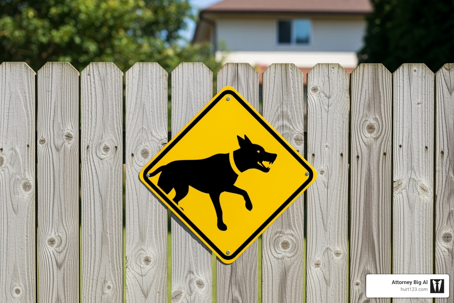 Beware of Dog sign - Suing for dog bite Beware of Dog sign - Suing for dog bite