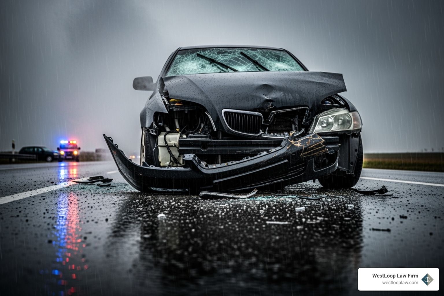A lawyer reviewing documents and evidence with a client - Car accident legal advice