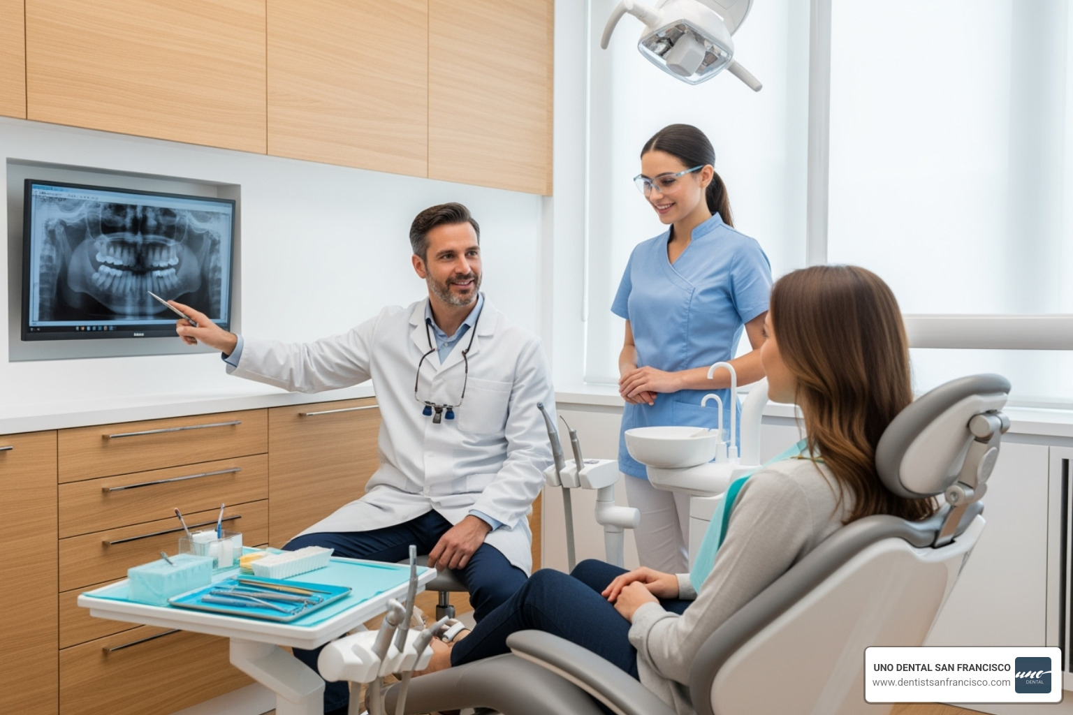 A dentist and their team in a consultation with a patient, looking professional and reassuring - does delta dental cover sedation dentistry A dentist and their team in a consultation with a patient, looking professional and reassuring - does delta dental cover sedation dentistry