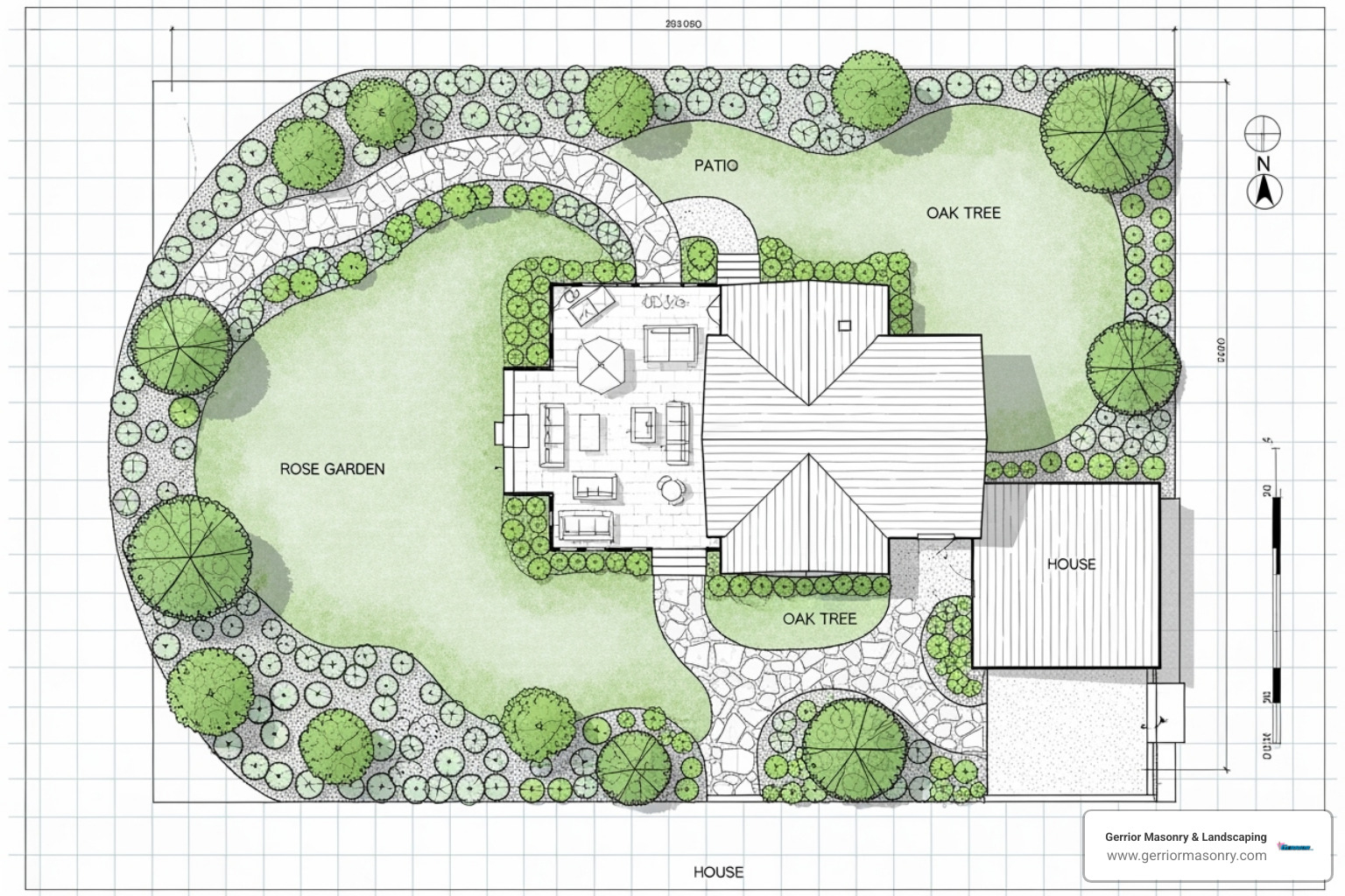 Landscaped Yard: Stunning Dream Oasis for 2025