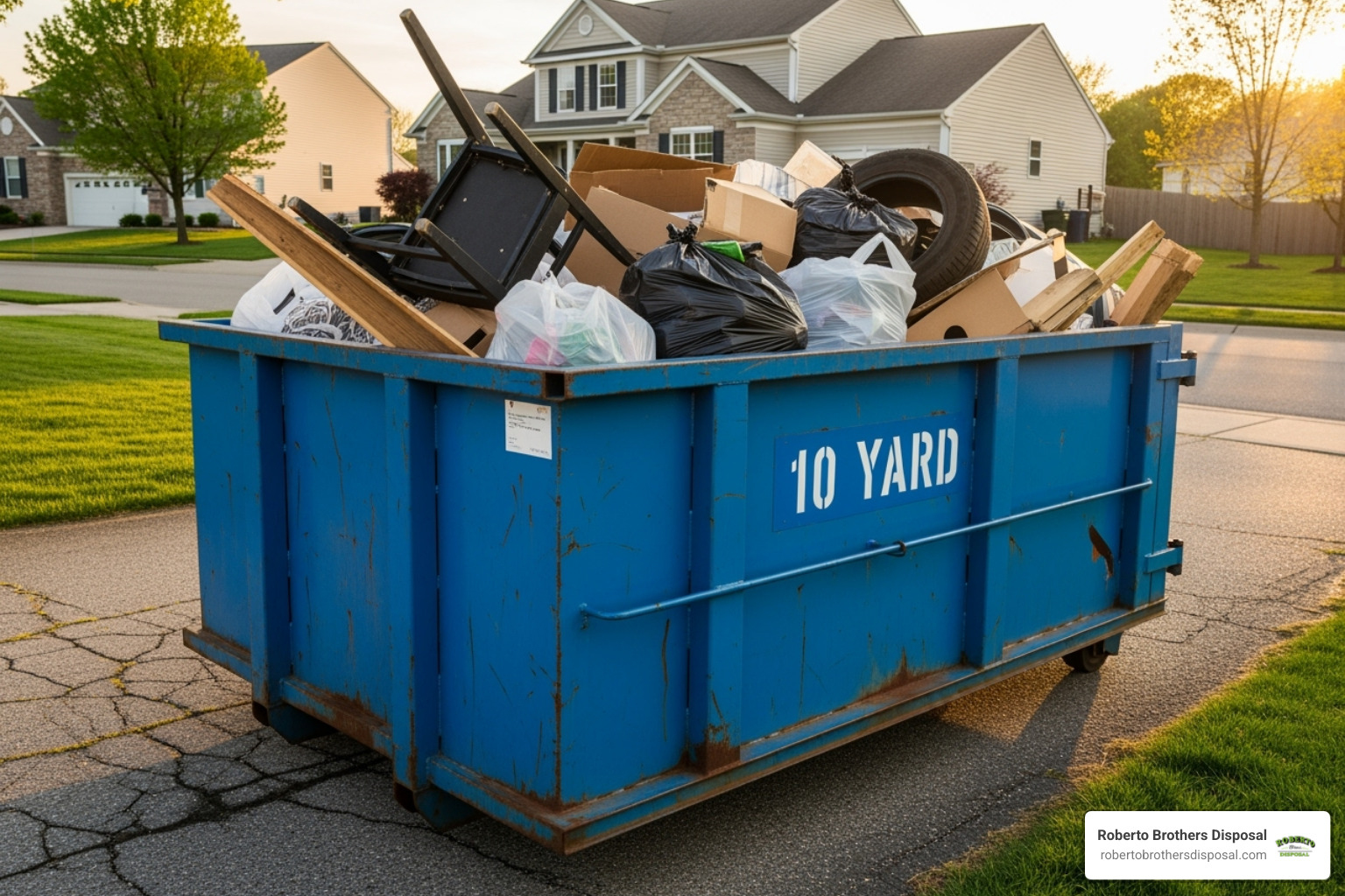 of a price tag with a dollar range on it - cost of small dumpster rental