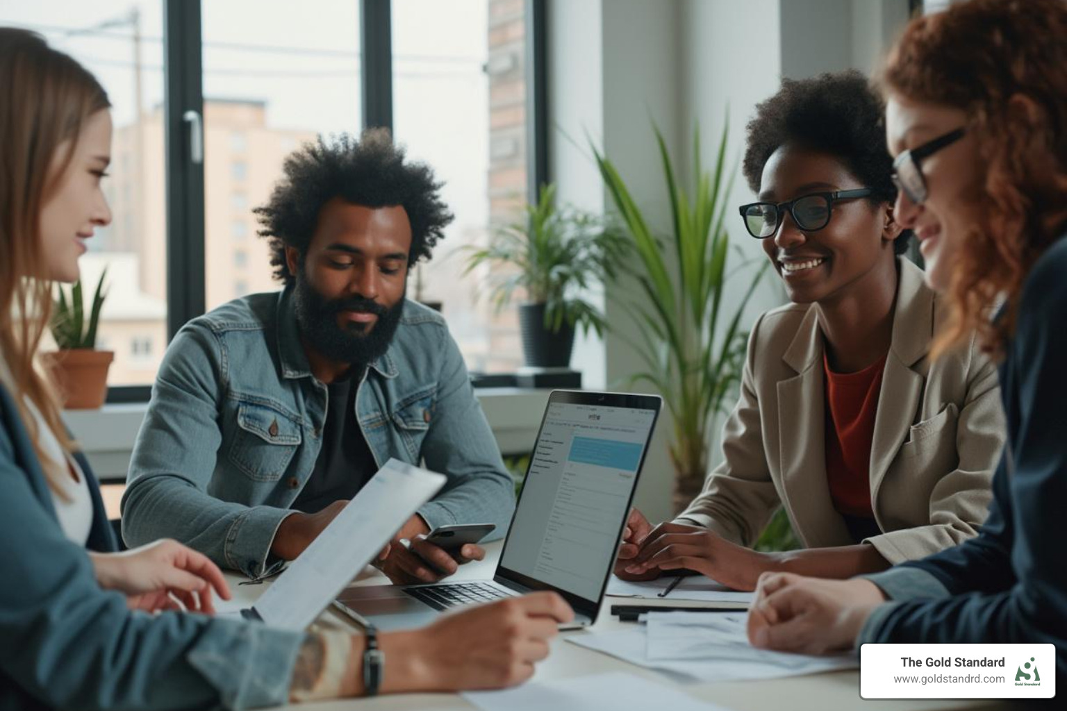 team collaborating on a digital marketing campaign for a New York cannabis brand - cannabis marketing new york