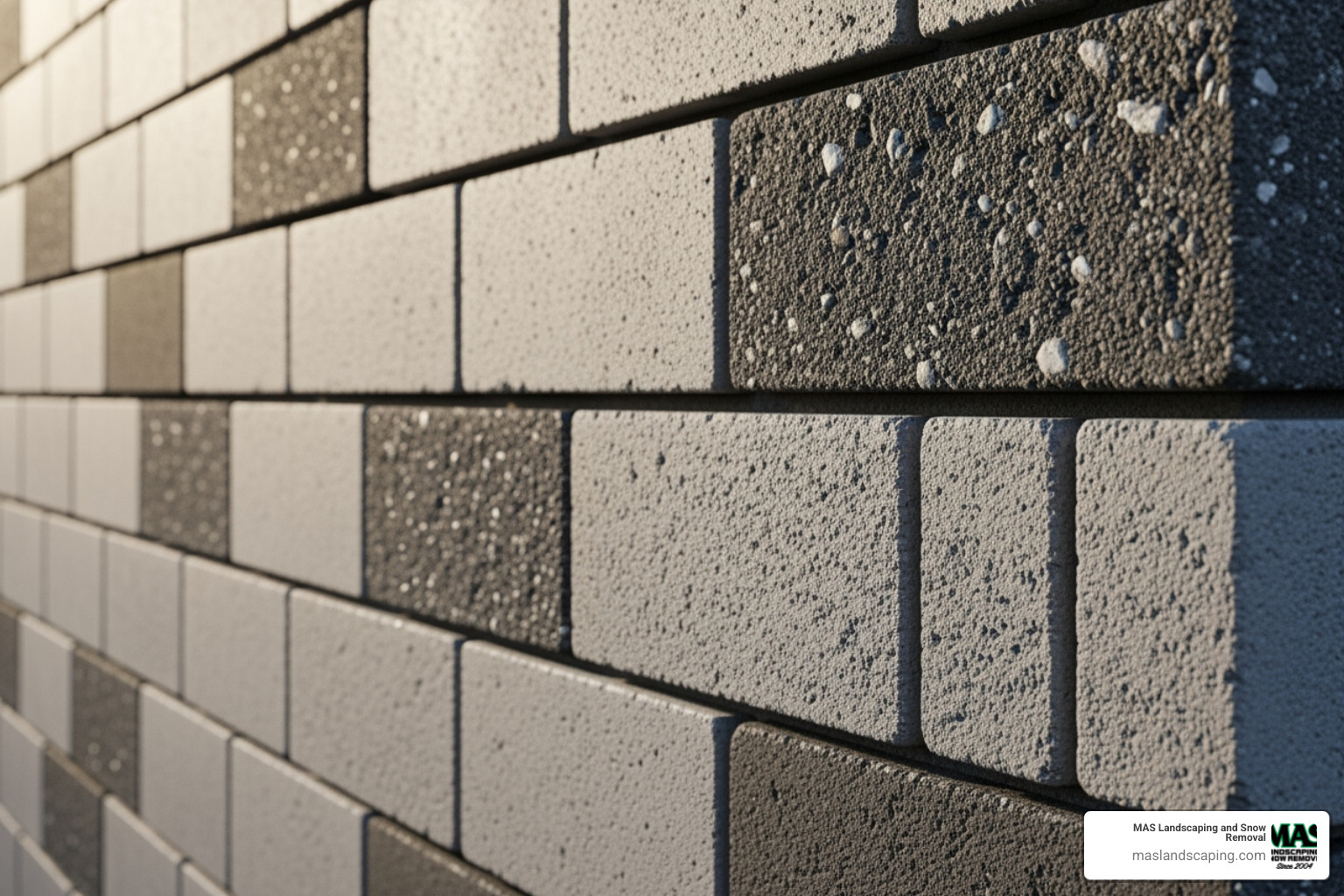 person leveling base course of retaining wall - block walls