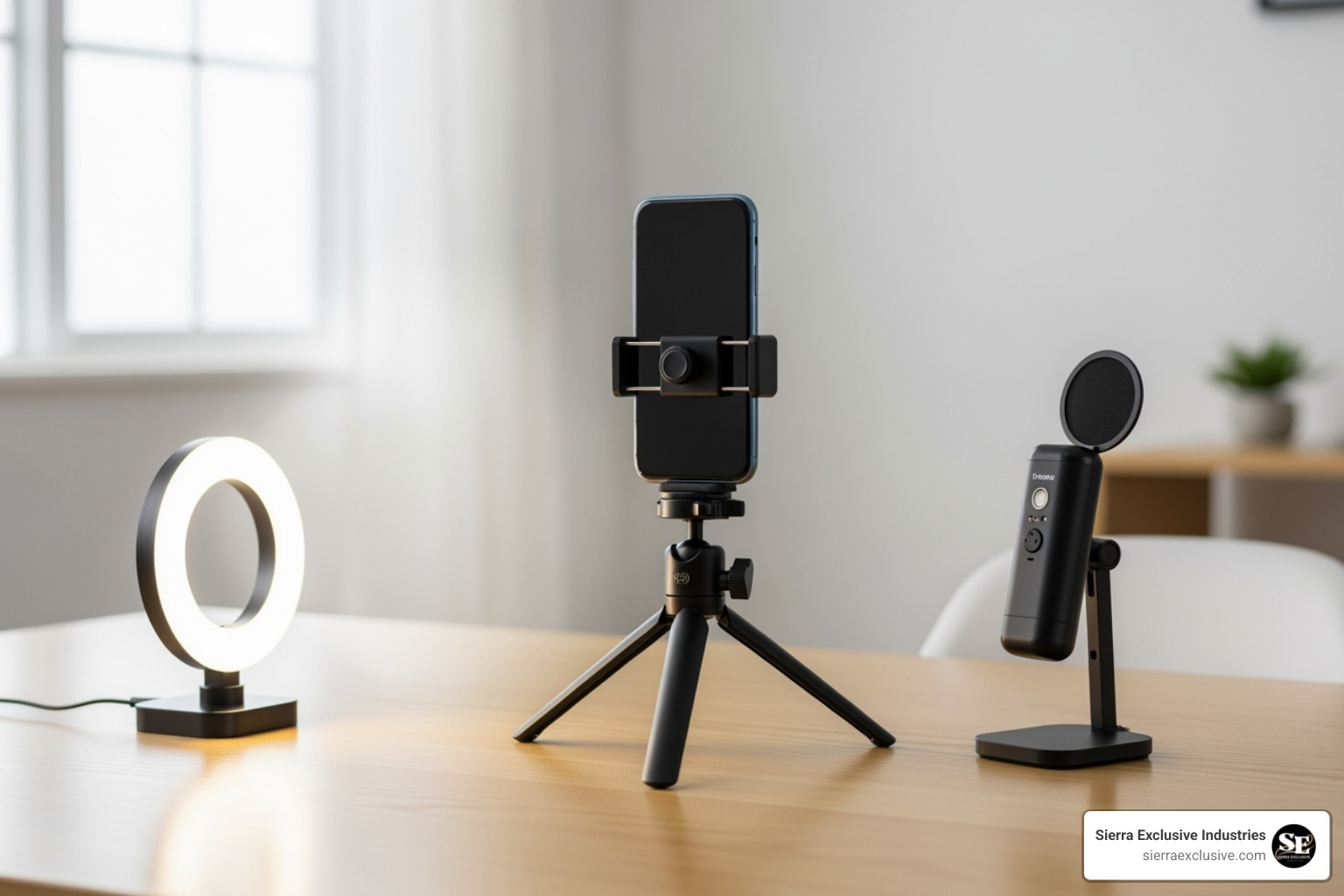 Simple but professional content creation setup - Instagram reels content ideas