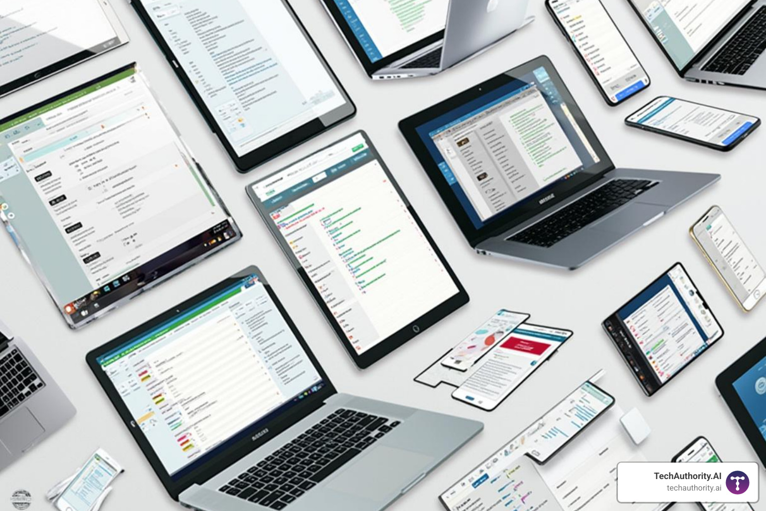 collage of different checklist tool interfaces on various devices - checklist online free