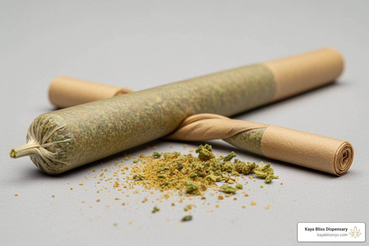 a high-quality, well-rolled pre-roll made with premium flower - pre rolls for anxiety