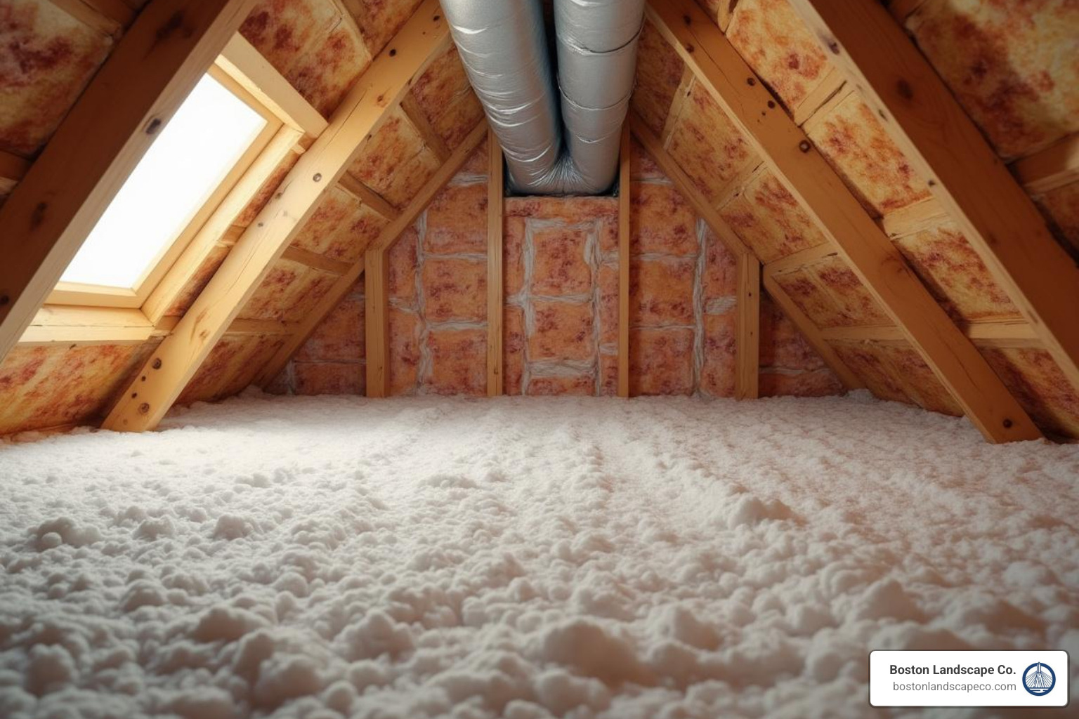 properly ventilated and insulated attic space - ice dam removal service properly ventilated and insulated attic space - ice dam removal service