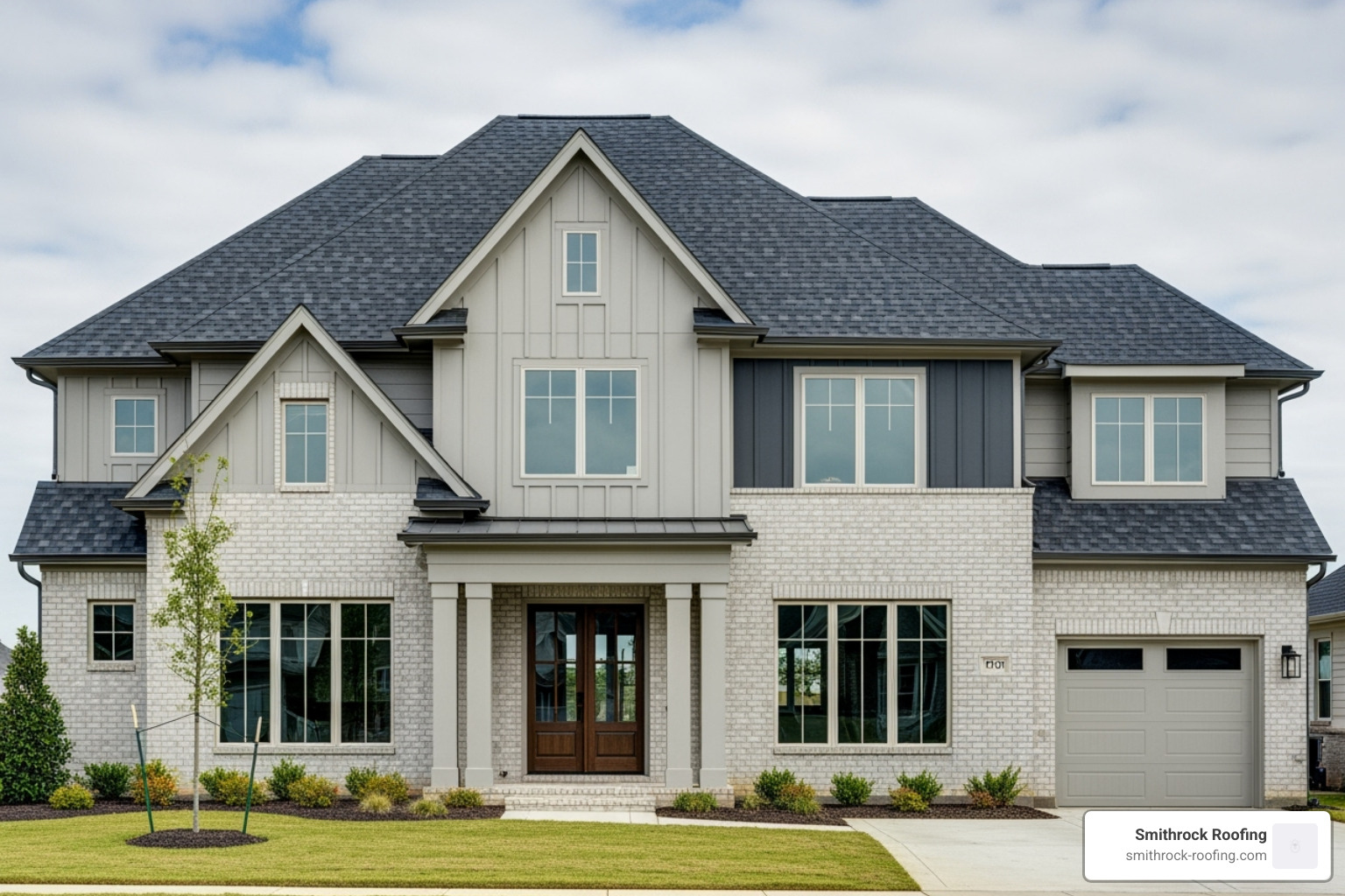 A well-maintained home with storm-resistant features like impact windows and architectural shingles, showcasing proactive protection - wind damage repair near me A well-maintained home with storm-resistant features like impact windows and architectural shingles, showcasing proactive protection - wind damage repair near me