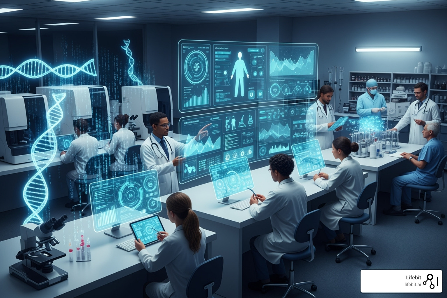 personalized medicine workflow from data to treatment - big data biomedicine