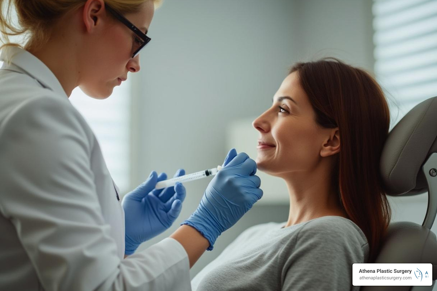 professional, board-certified injector consulting with a patient - best dermal filler injector near me