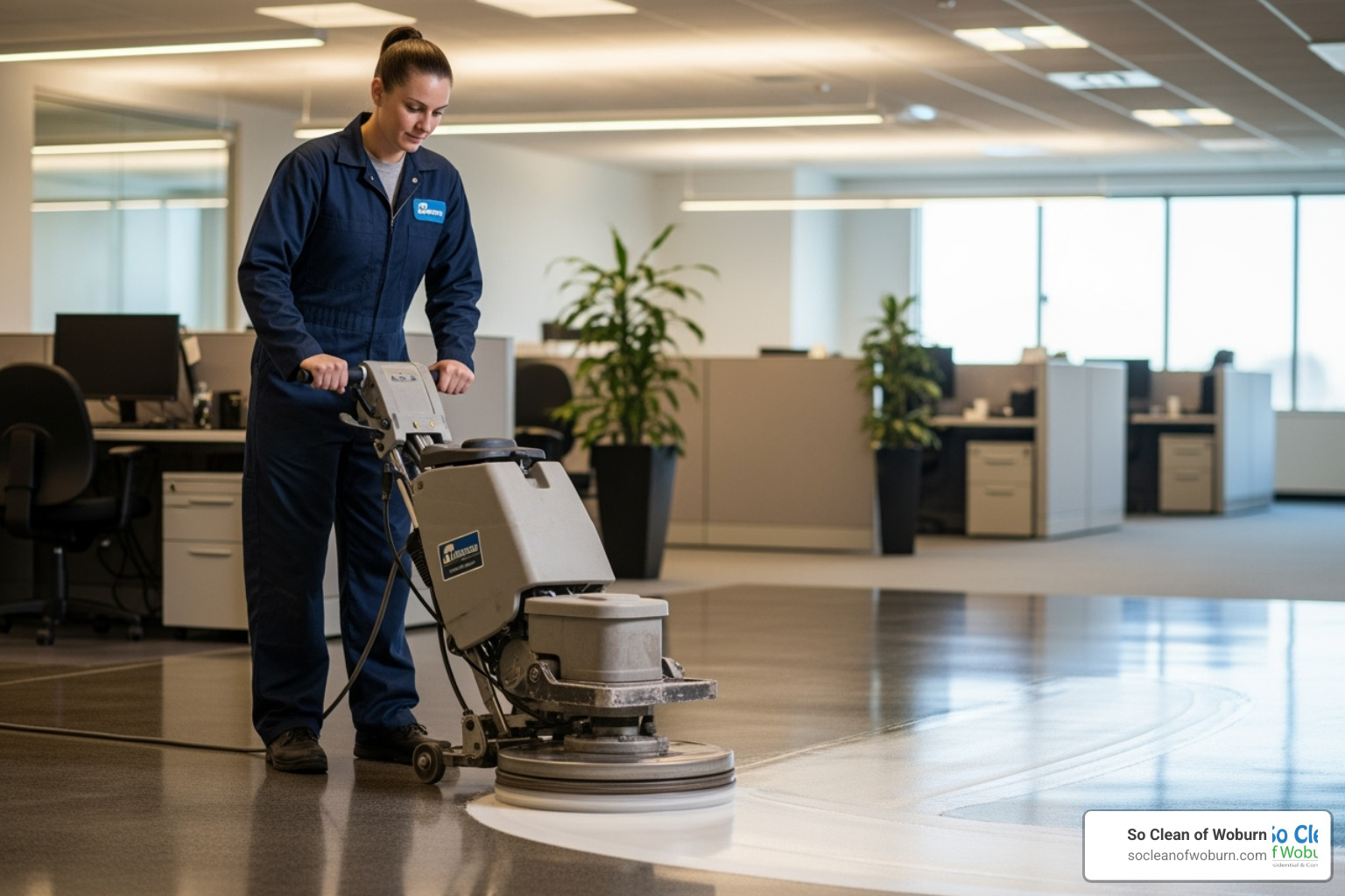 cleaning professional performing specialized task like floor waxing - office cleaning service company cleaning professional performing specialized task like floor waxing - office cleaning service company