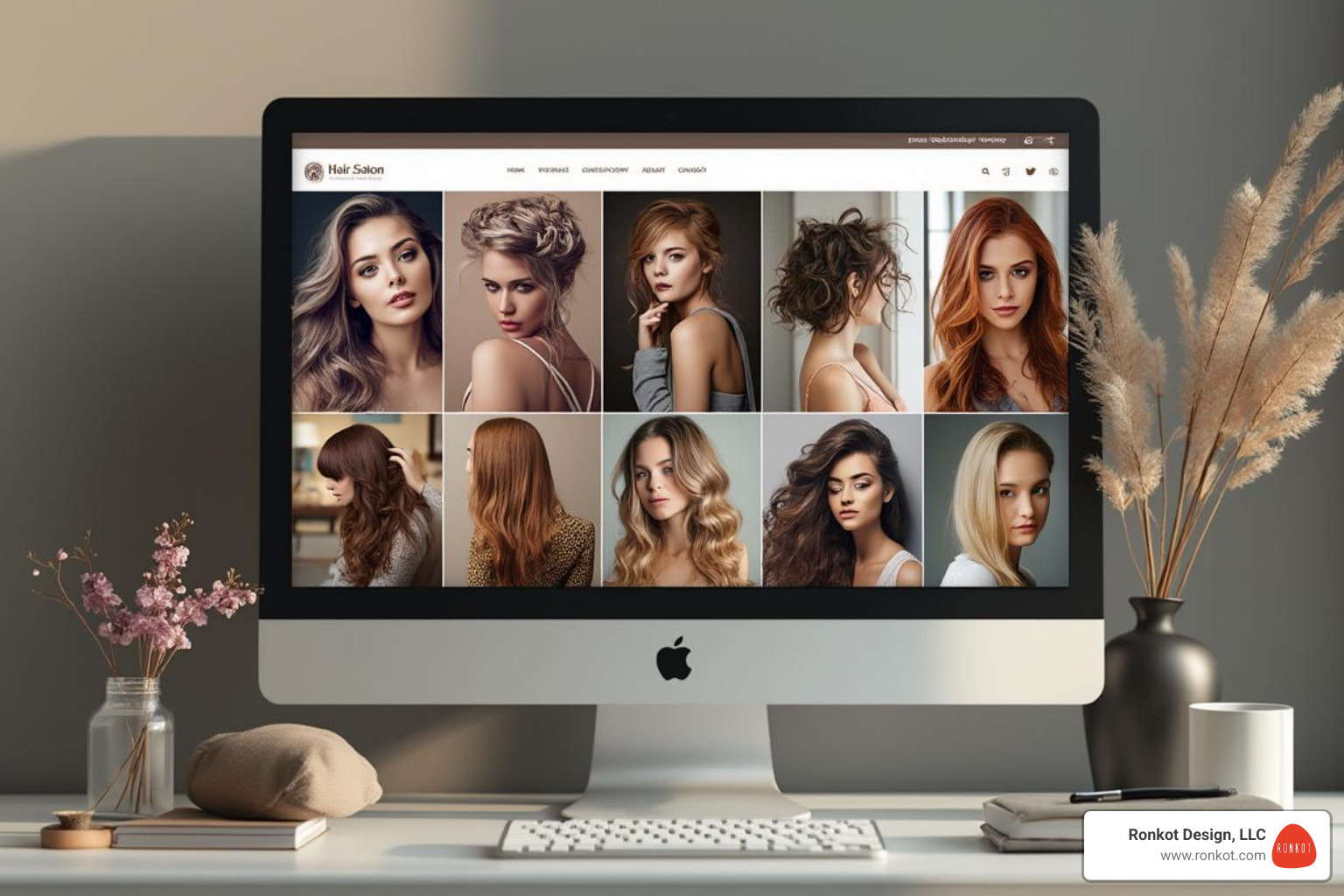 beautiful hair salon photo gallery grid - hair salon website template beautiful hair salon photo gallery grid - hair salon website template