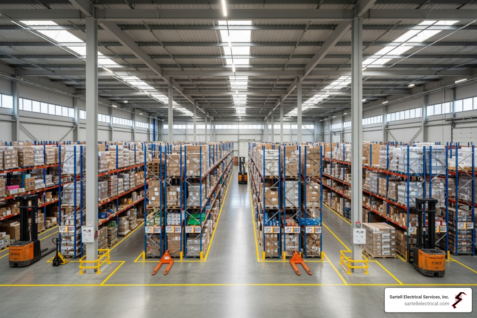safe, well-lit industrial warehouse - commercial lighting installation contractor safe, well-lit industrial warehouse - commercial lighting installation contractor
