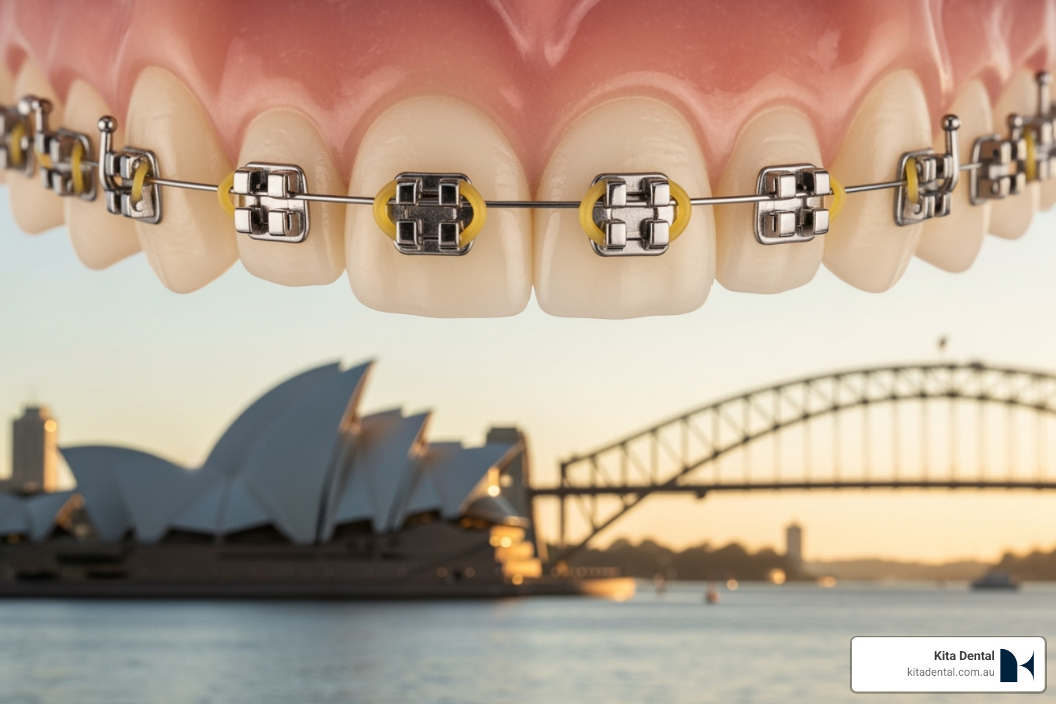 A happy child with a bright smile sits comfortably in a dental chair during a routine dental check-up, interacting positively with the dentist - Braces cost Sydney A happy child with a bright smile sits comfortably in a dental chair during a routine dental check-up, interacting positively with the dentist - Braces cost Sydney