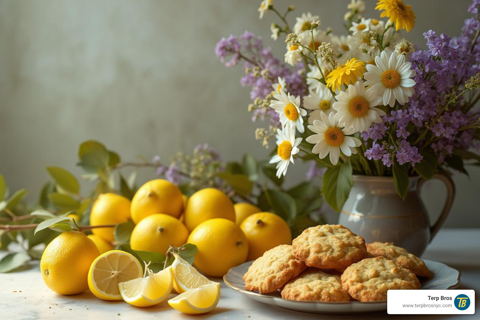 lemons, fresh flowers, and baked cookies - lemonatti strain effects
