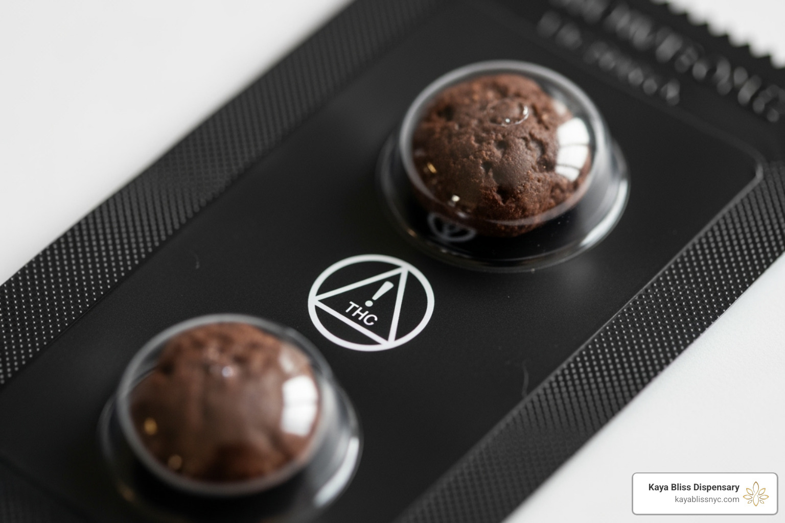 New York State compliant cannabis edible with THC warning - does koko nuggz have thc