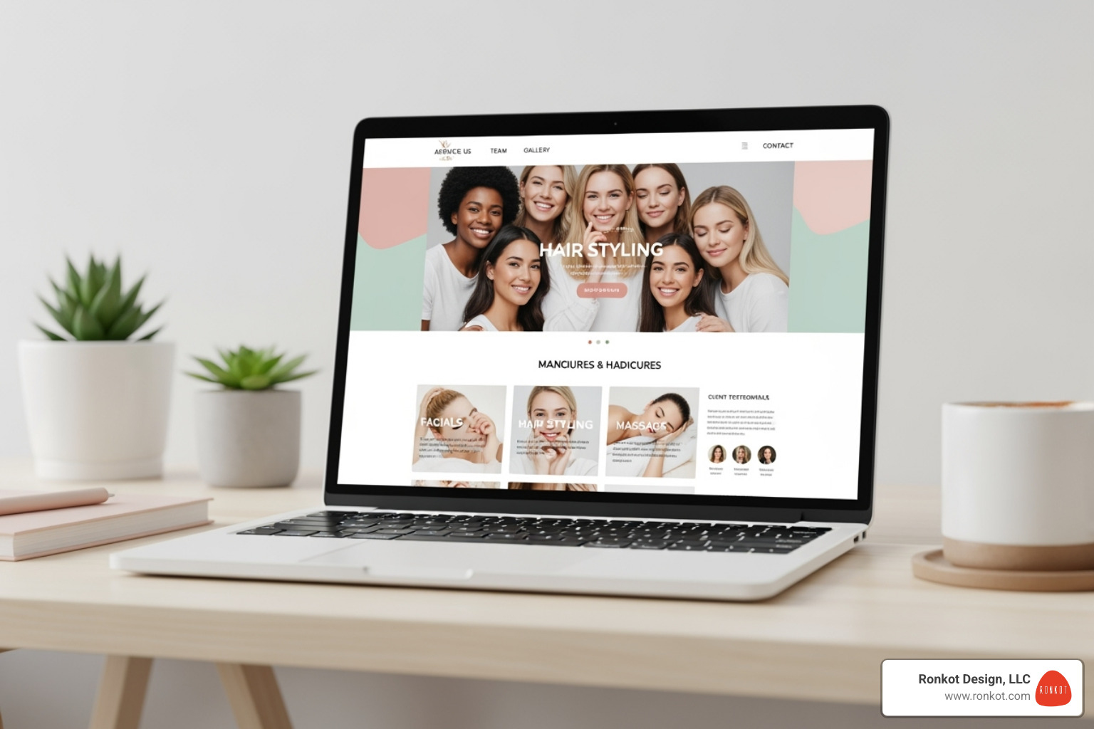 collage of beautiful salon website designs - beauty salon website design collage of beautiful salon website designs - beauty salon website design