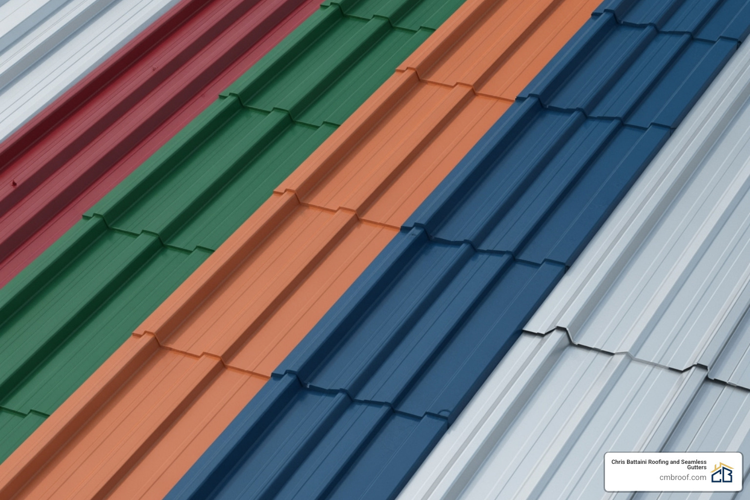 Different metal roof colors and styles suitable for a shed - install metal roof on lean to shed