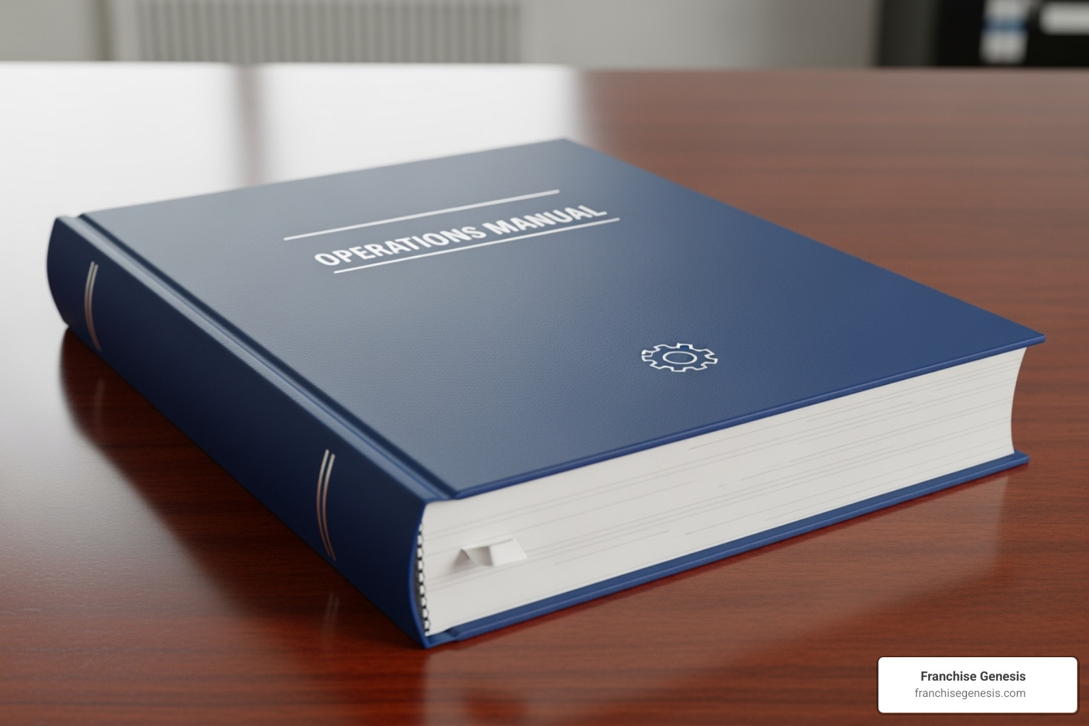 detailed and professionally bound franchise operations manual - franchise training success