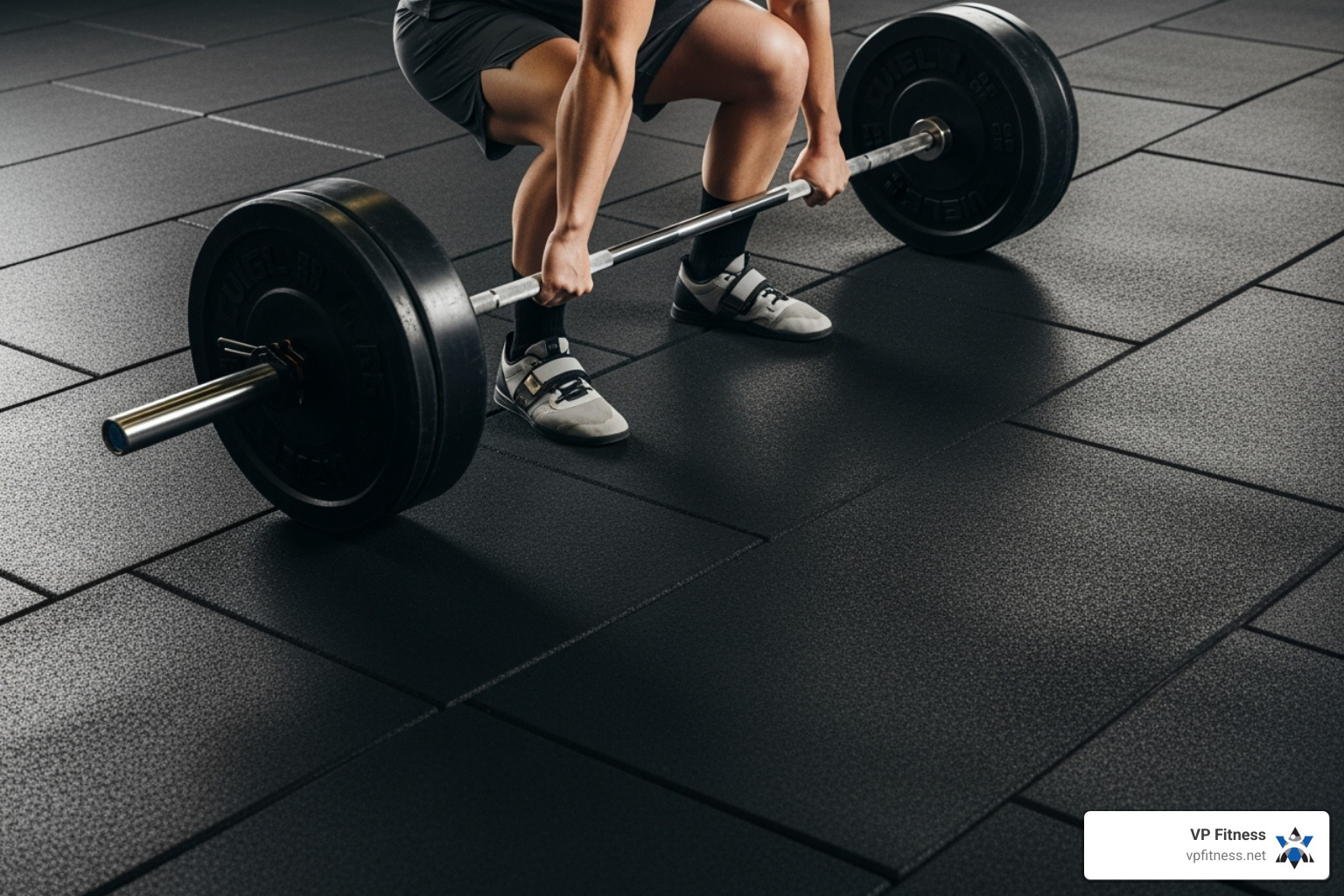 Image of someone safely performing a deadlift on a clean rubber floor - how to clean rubber gym flooring Image of someone safely performing a deadlift on a clean rubber floor - how to clean rubber gym flooring