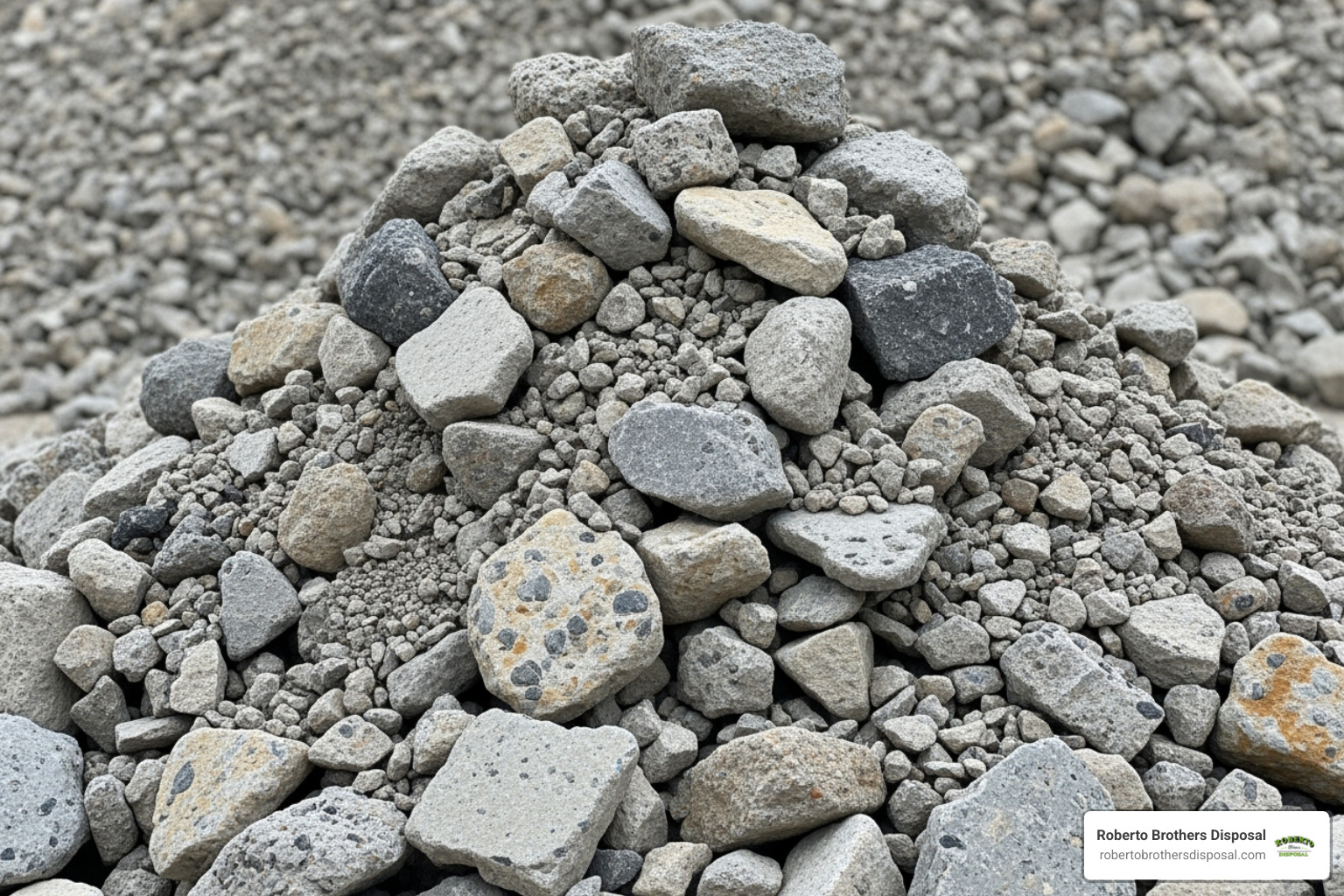 crushed concrete aggregate (RCA) - Concrete disposal service