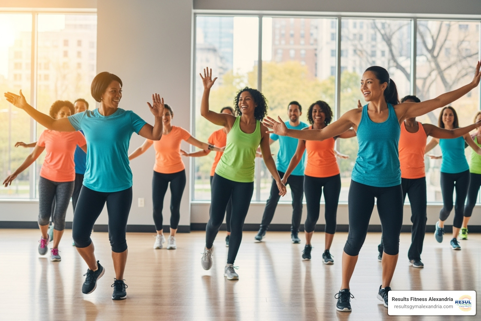 person looking thoughtfully at a gym class schedule - fun exercise classes for adults