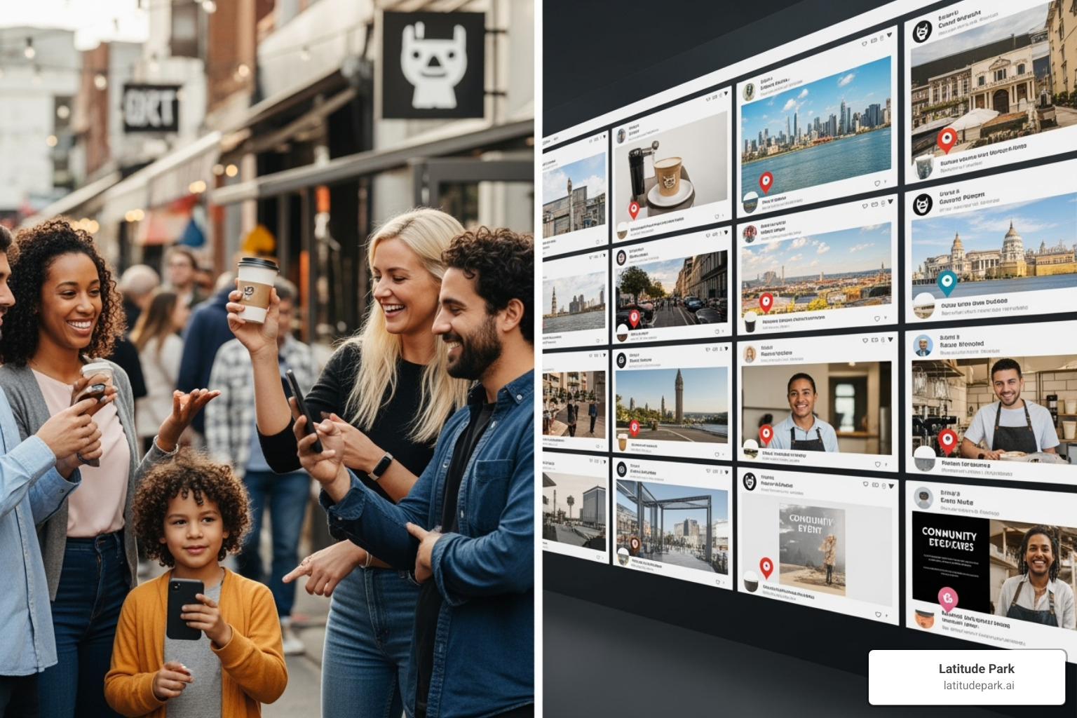 digital brand guide template shown on a laptop screen - local social media engagement strategies for multi-location brands digital brand guide template shown on a laptop screen - local social media engagement strategies for multi-location brands