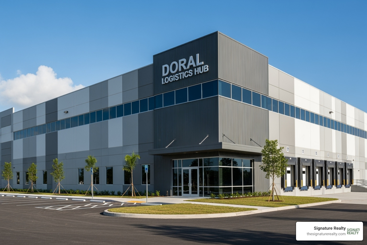Newly constructed warehouse in Doral, FL - Industrial land for sale Newly constructed warehouse in Doral, FL - Industrial land for sale
