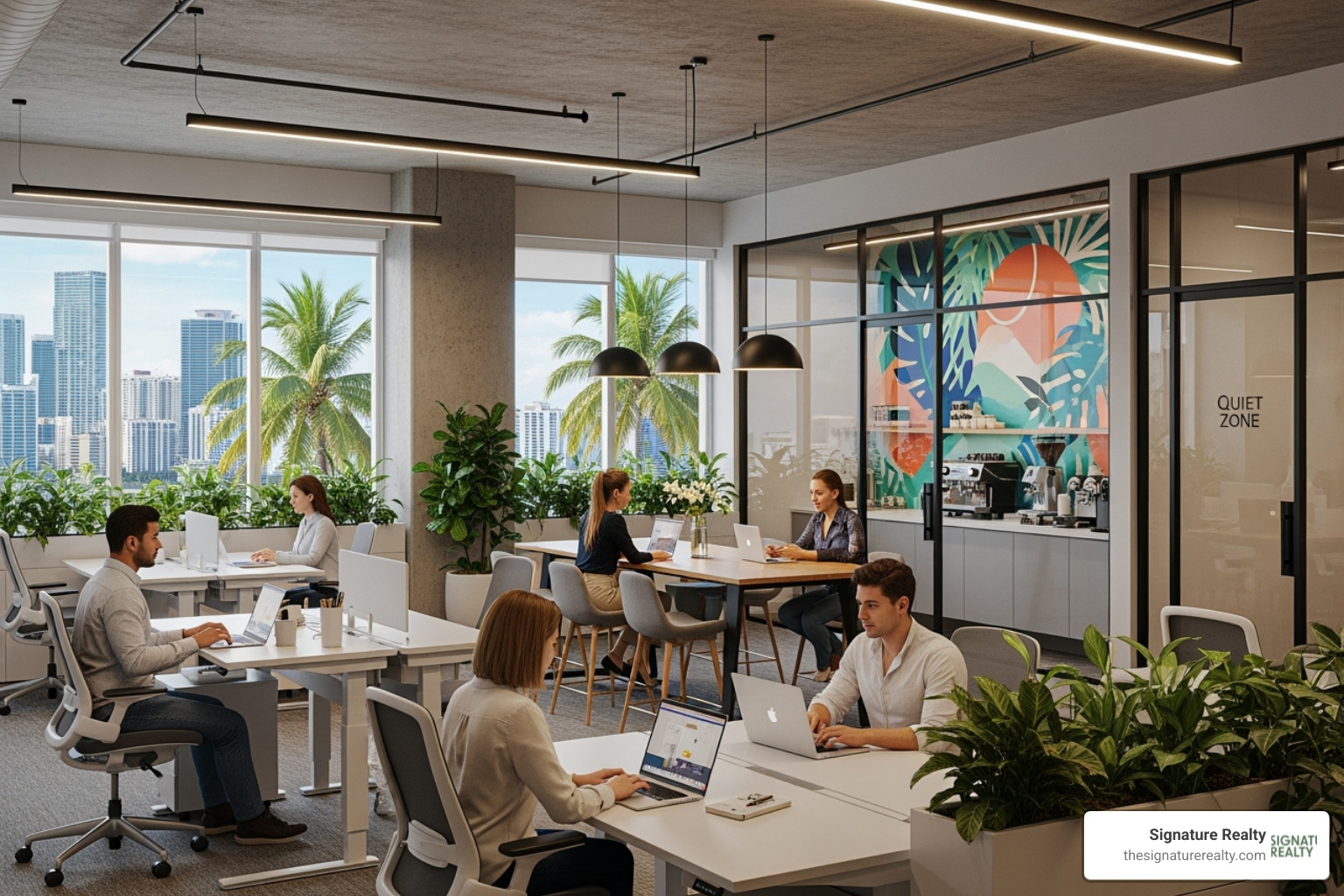 a professional using a virtual office address on their business card - flexible office space miami a professional using a virtual office address on their business card - flexible office space miami