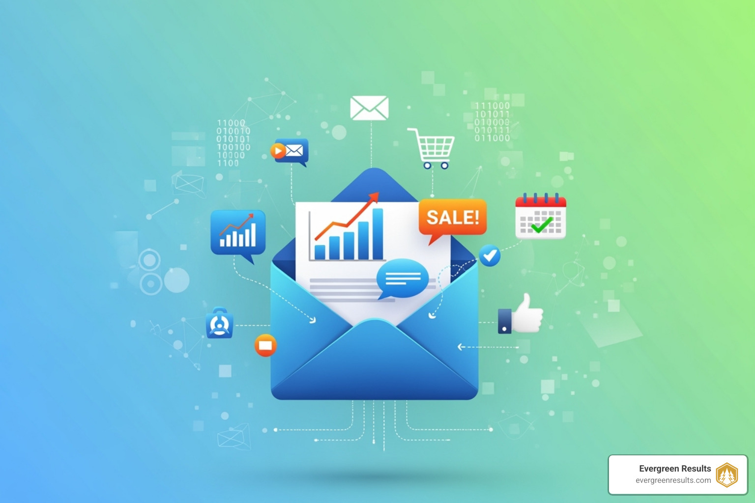 marketing analytics dashboard showing key email metrics like open rate and CTR - email marketing campaign