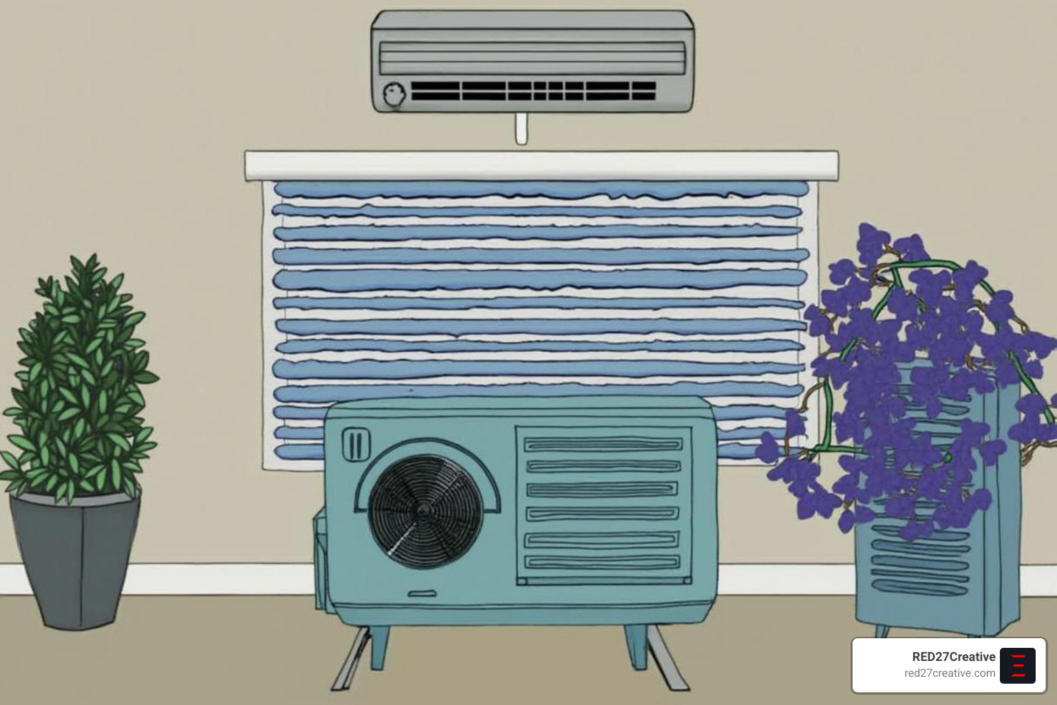 A branded HVAC company van and technician uniform - air conditioner marketing plan A branded HVAC company van and technician uniform - air conditioner marketing plan