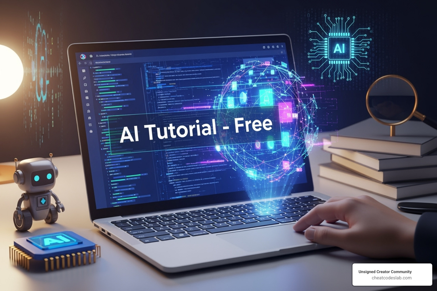 diagram showing the difference between traditional AI and generative AI - artificial intelligence tutorial free