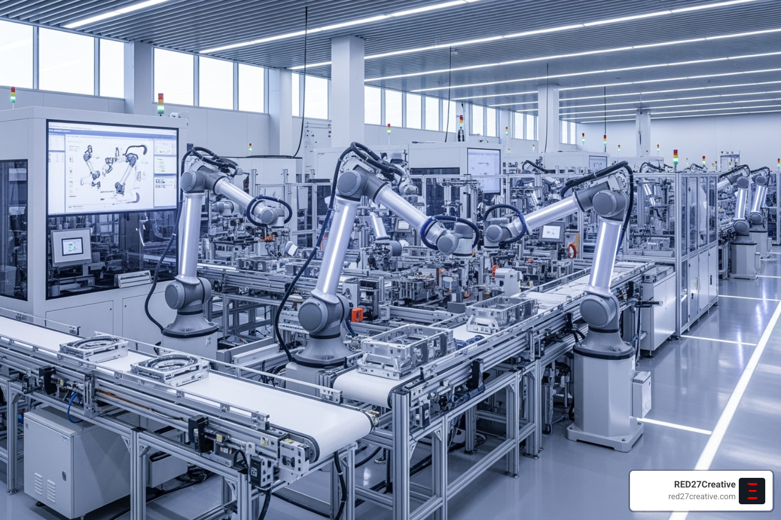 Modern manufacturing facility with advanced technology and automation - business consulting services b2b in chicago Modern manufacturing facility with advanced technology and automation - business consulting services b2b in chicago