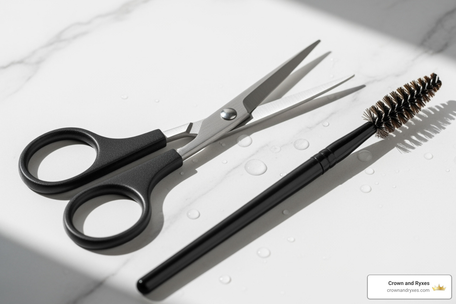 Specialized eyebrow grooming tools like small scissors and a spoolie brush - do implant eyebrows grow long Specialized eyebrow grooming tools like small scissors and a spoolie brush - do implant eyebrows grow long