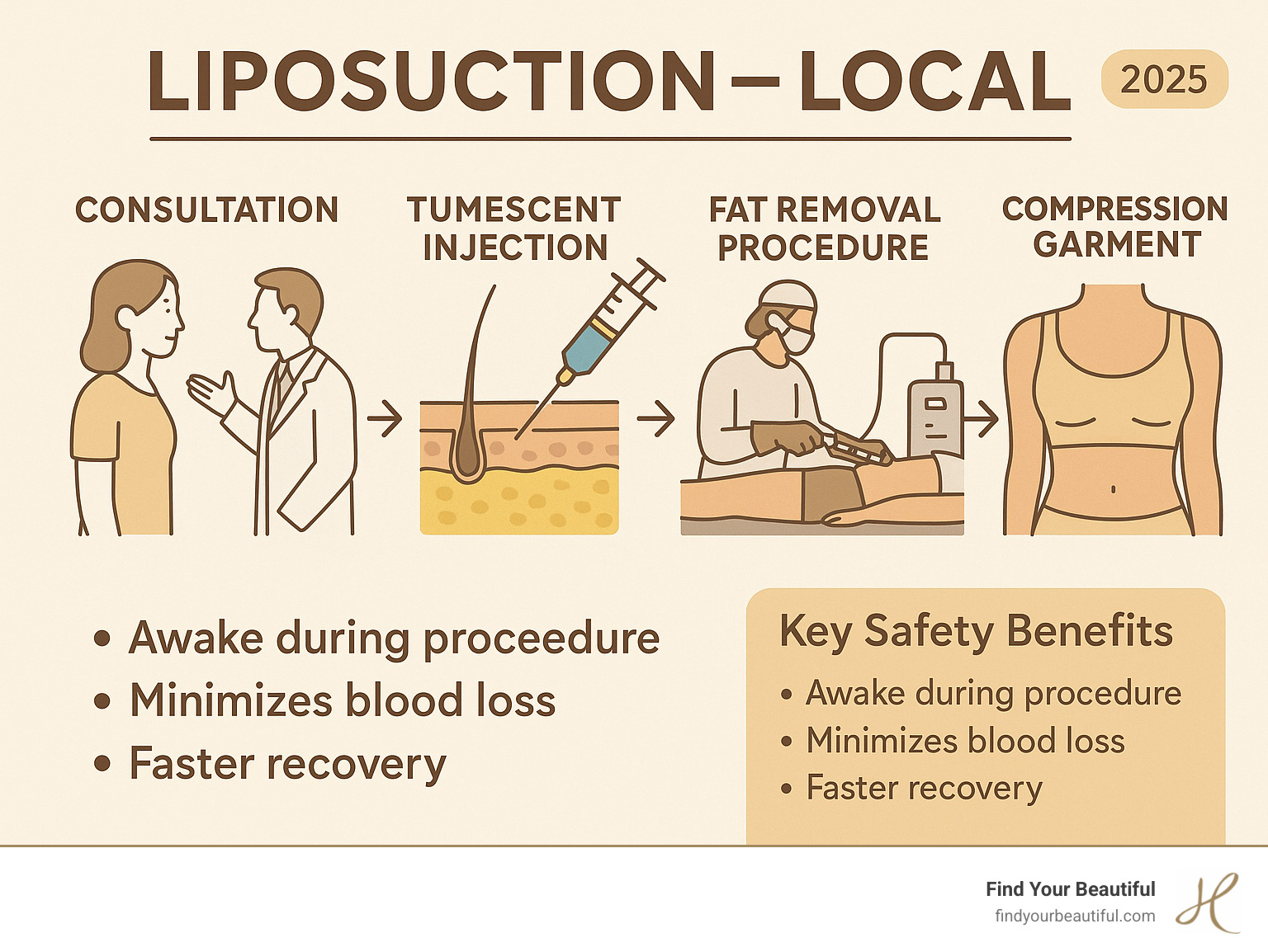 Liposuction - Local: #1 Safest Choice