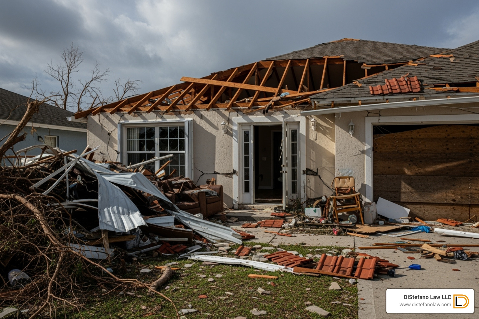 hurricane damaged home - fort lauderdale insurance claim lawyer
