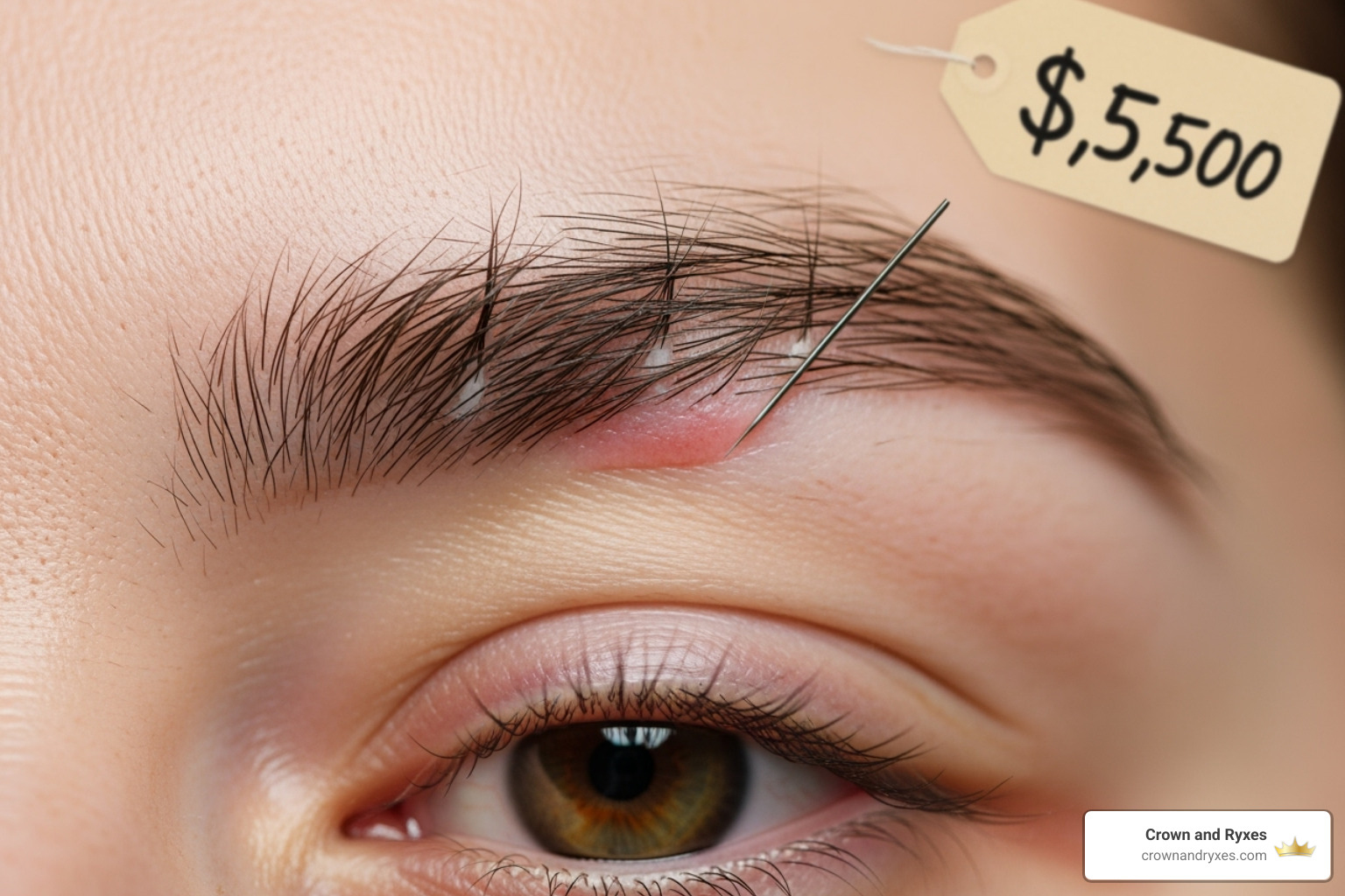 illustrating donor and recipient areas - eyebrow hair replacement cost