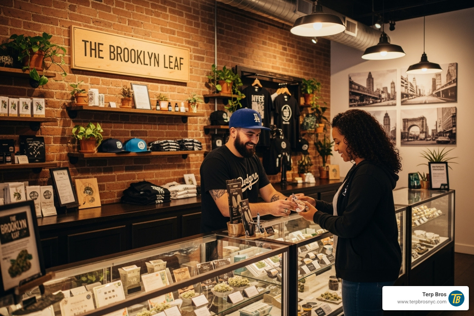 Map of Brooklyn neighborhoods with dispensary locations marked. - brooklyn dispensary near me