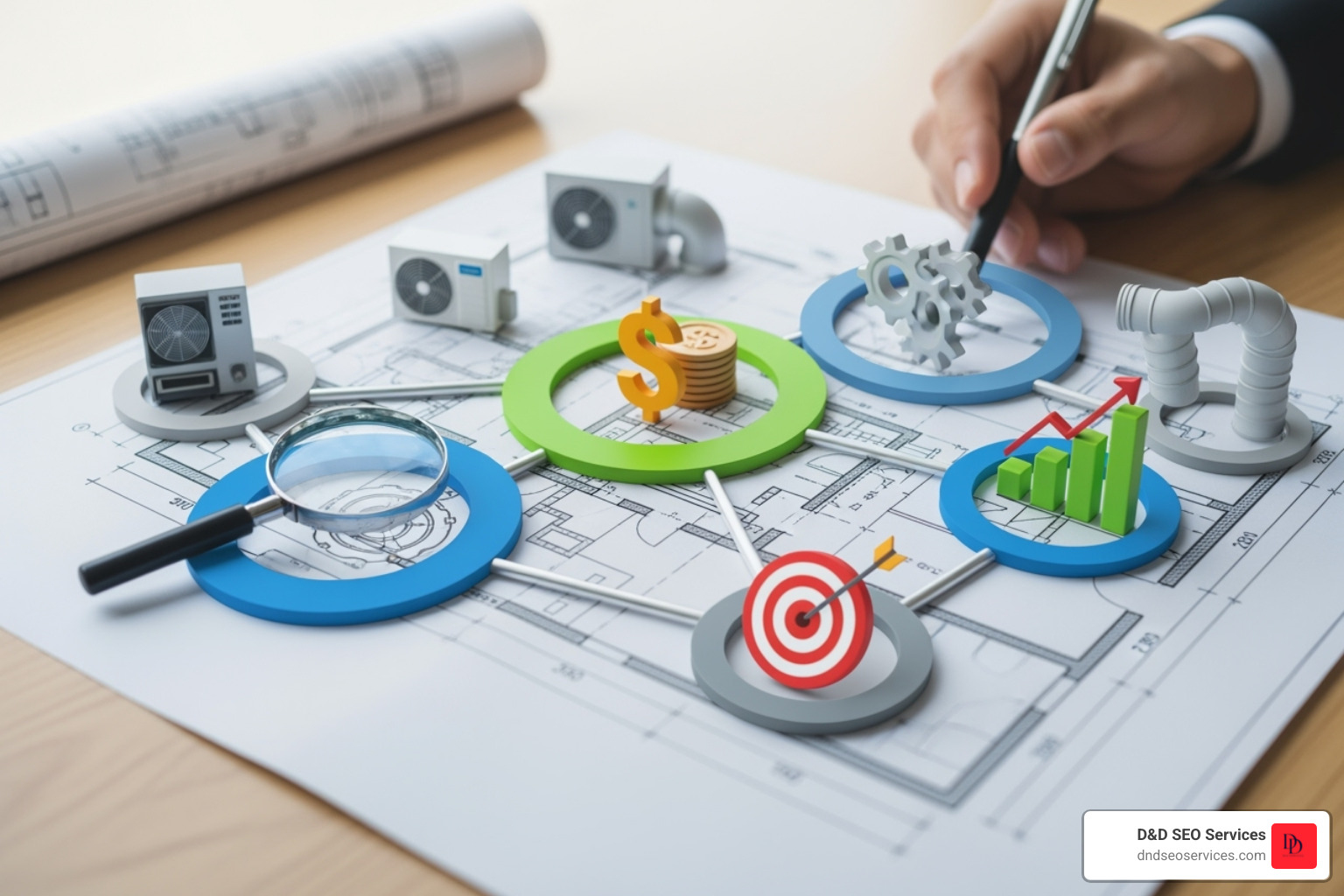 Well-optimized Google Business Profile on a search results page - How To Build a Winning HVAC Marketing Plan for Your Business Well-optimized Google Business Profile on a search results page - How To Build a Winning HVAC Marketing Plan for Your Business