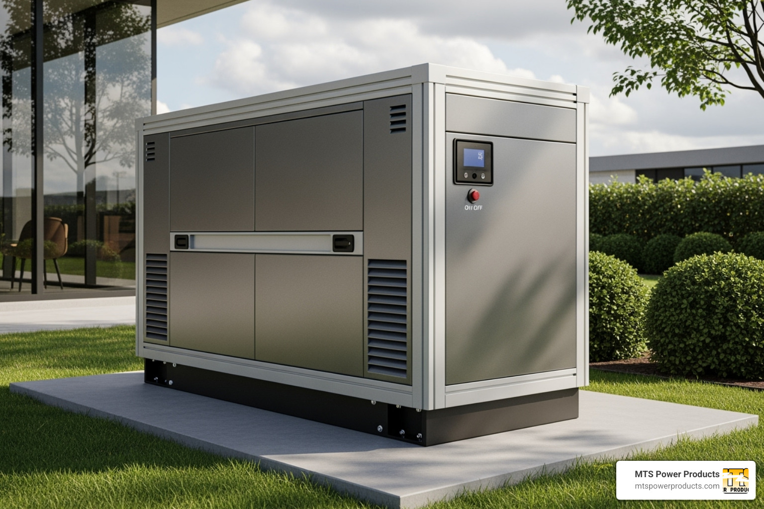 Generator with a hurricane-rated, corrosion-resistant aluminum enclosure - electric generator miami