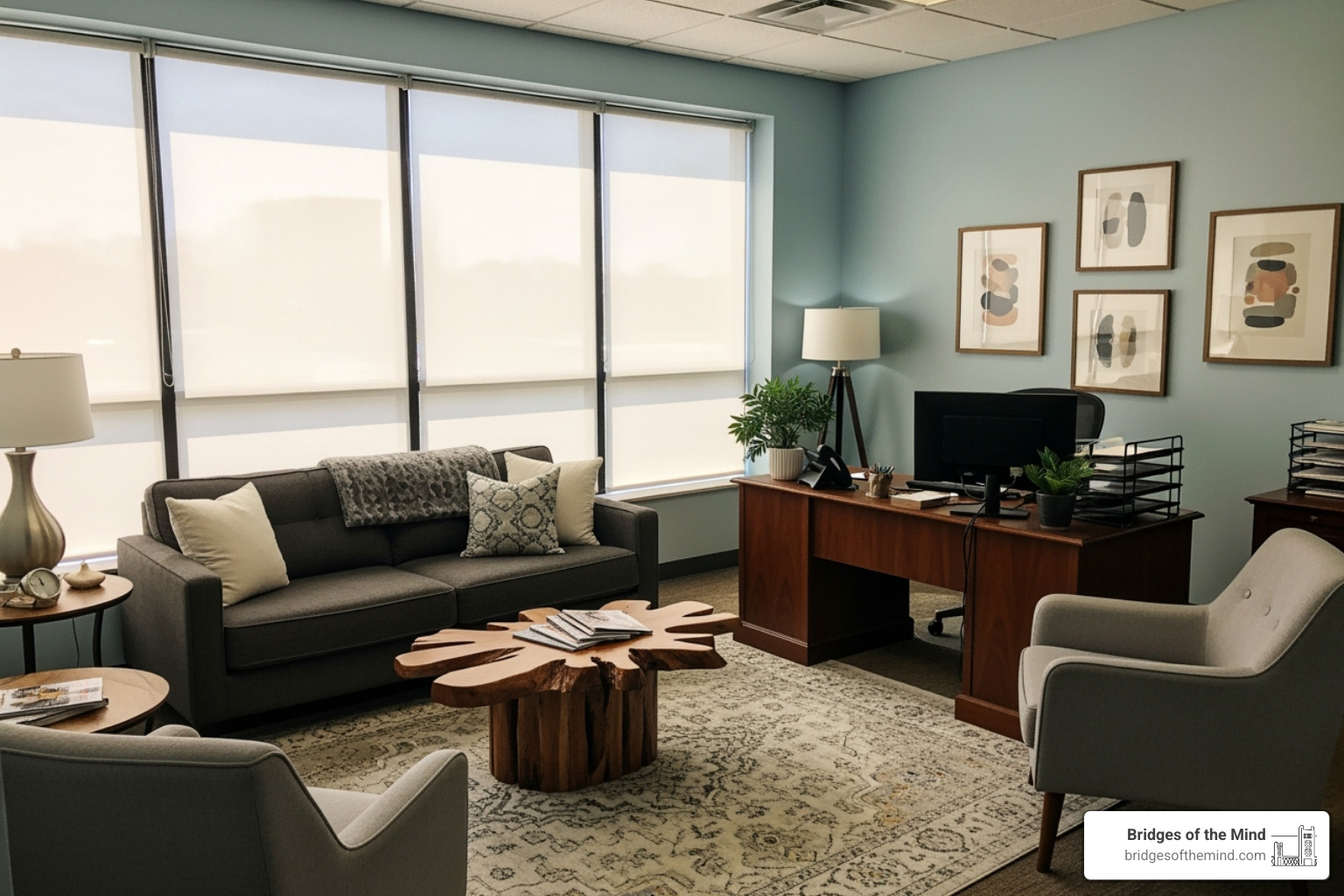 A welcoming and professional, yet comfortable, assessment office - adult autism assessment A welcoming and professional, yet comfortable, assessment office - adult autism assessment