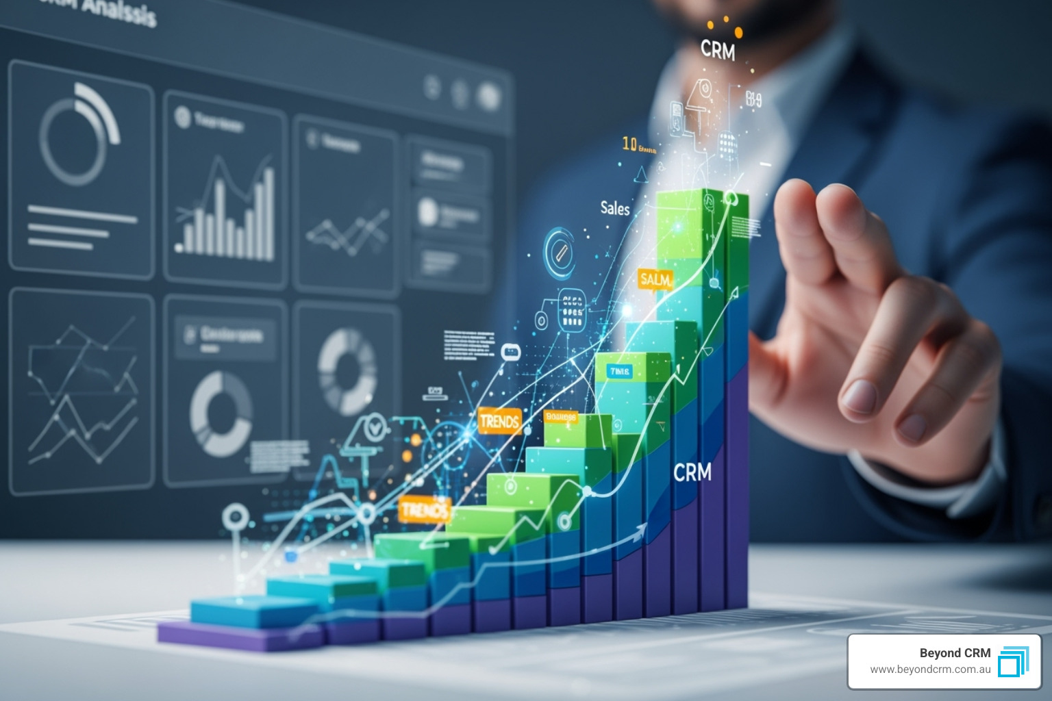 Image of the Dynamics 365 dashboard interface with multiple charts displaying sales performance metrics - dynamics crm data analysis Image of the Dynamics 365 dashboard interface with multiple charts displaying sales performance metrics - dynamics crm data analysis