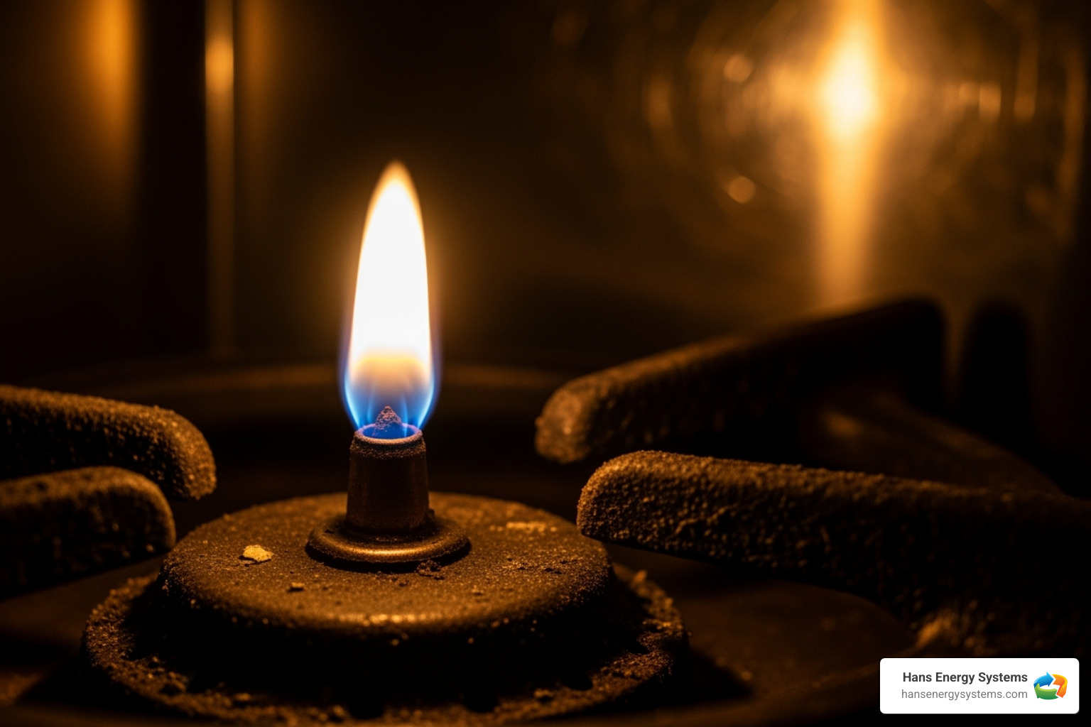 Yellow pilot light on a furnace - Carbon monoxide leak