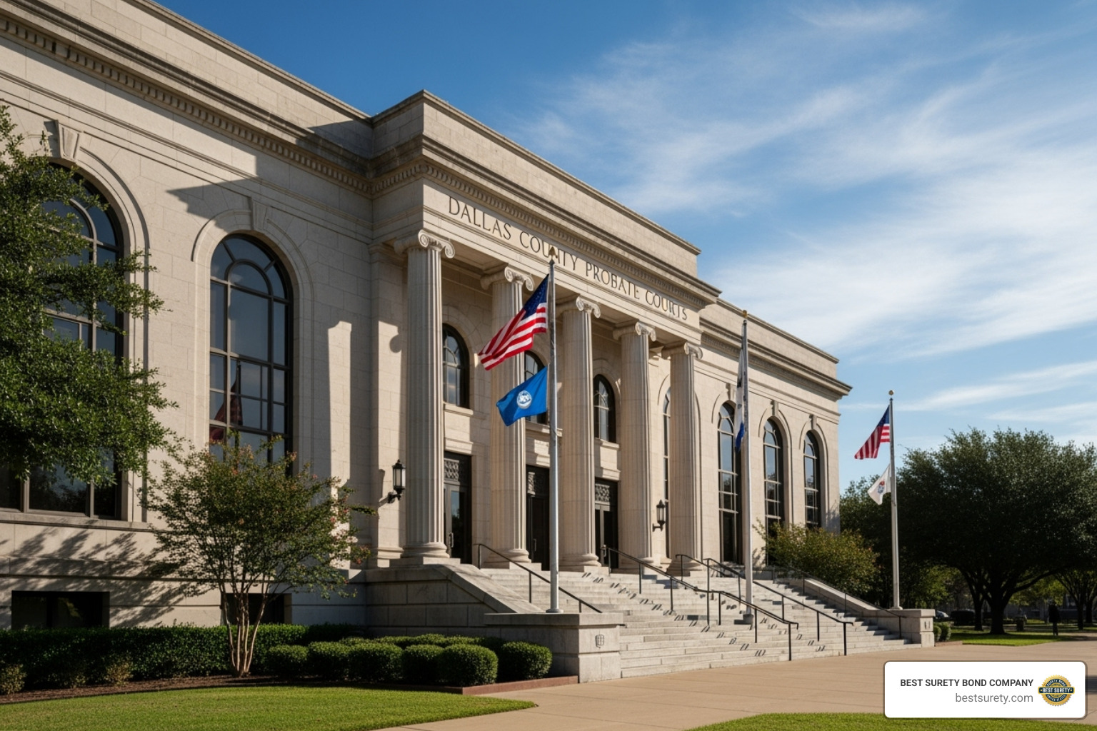 Dallas County Probate Courts building - Dallas probate bond