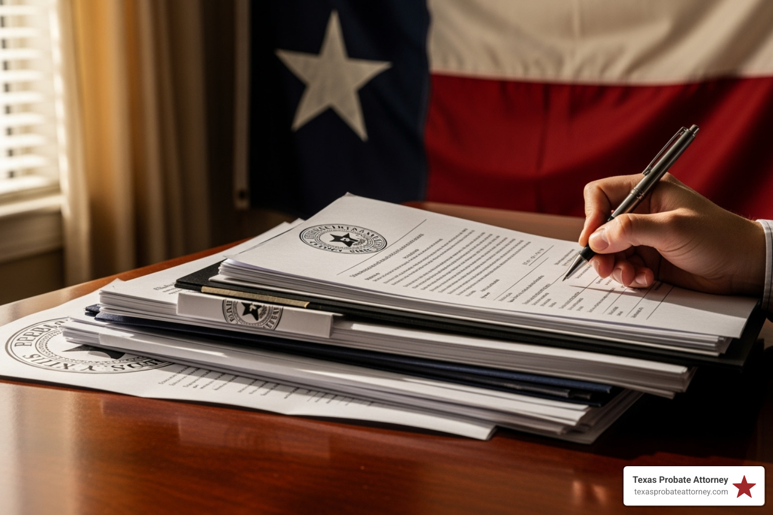 A sample "Application for Probate" form, illustrating the typical structure and information required for initiating a probate case - independent administration texas forms